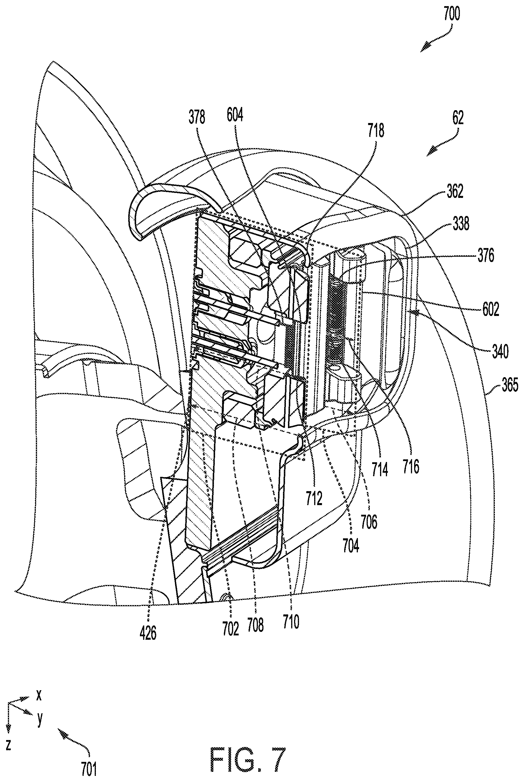 Patent US12437957 Figure 7 – X-ray cathode shield