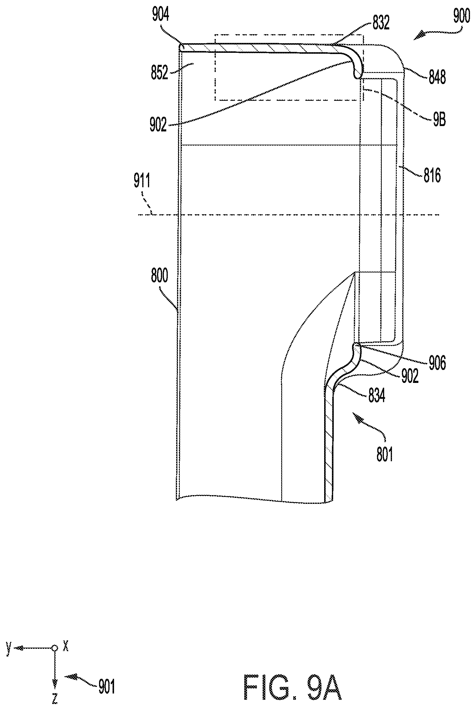 Patent US12437957 Figure 9 – X-ray cathode shield