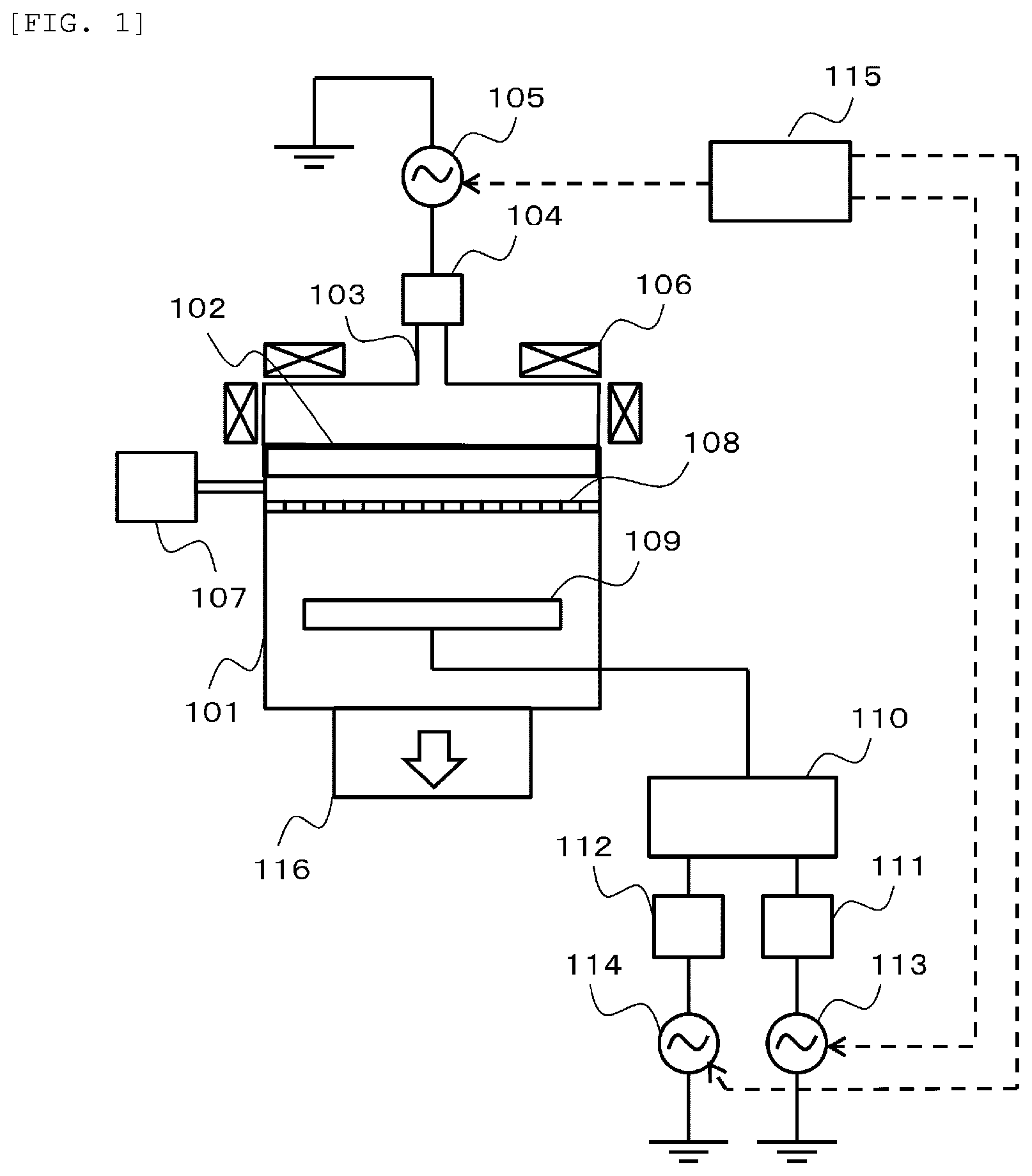 Patent US12437968 Figure 1 – Plasma processing apparatus and plasma processing method