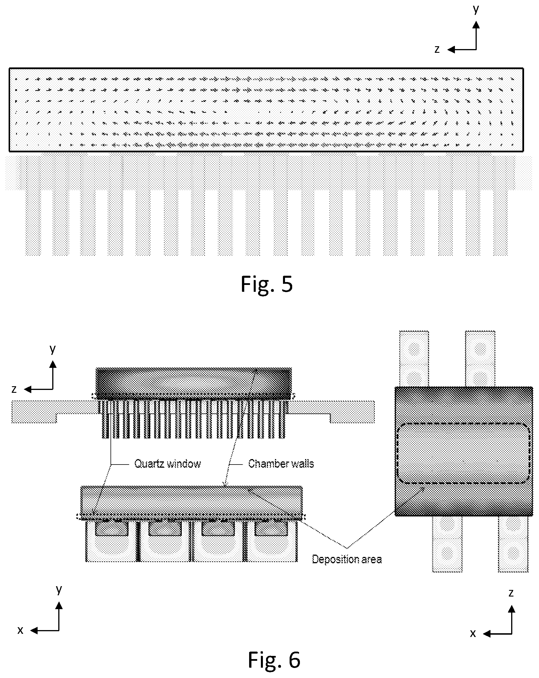 Patent US12437971 Figure 4 – Large area microwave plasma CVD apparatus