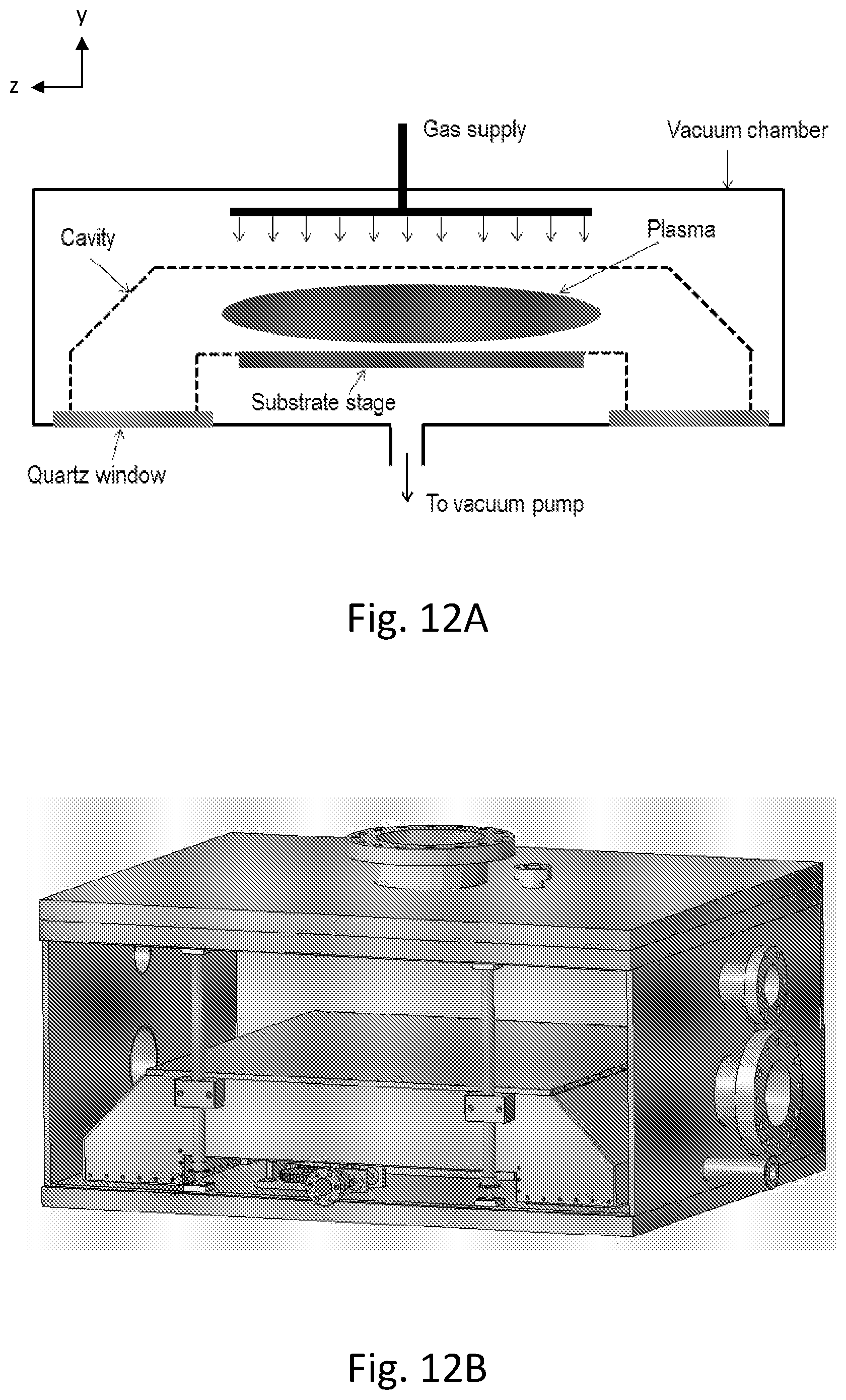 Patent US12437971 Figure 9 – Large area microwave plasma CVD apparatus