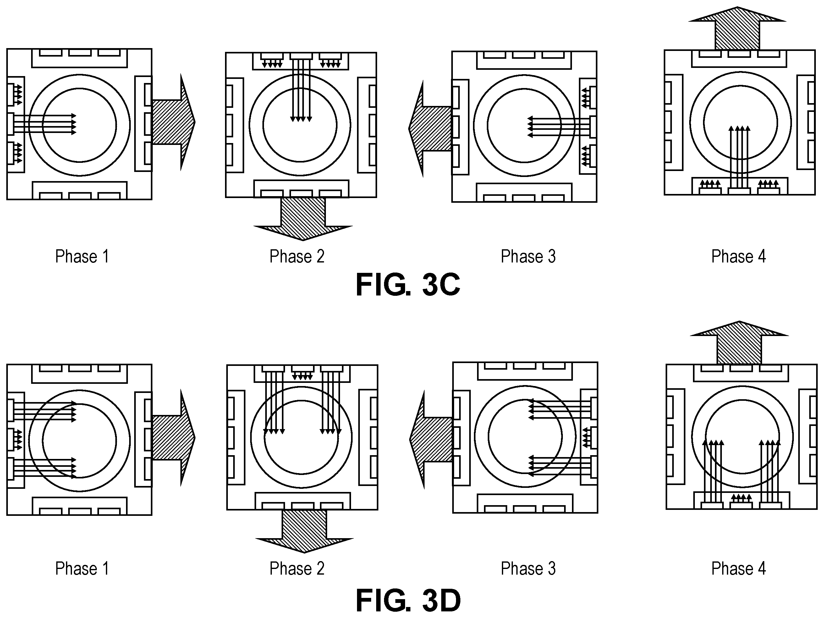 Patent US12437973 Figure 18 – Plasma chamber with multiphase rotating independent gas cross-flow with reduced volume and dual VHF