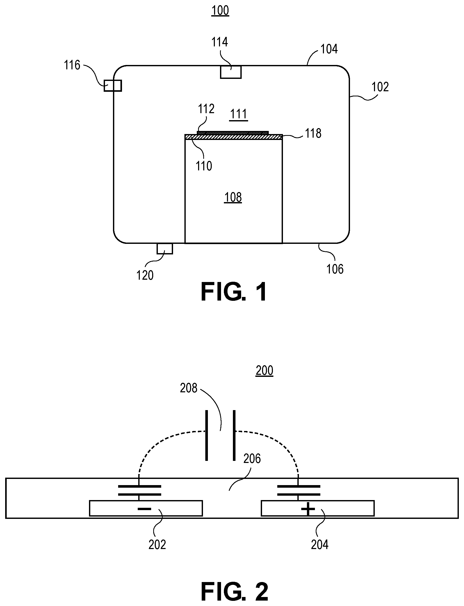 Patent US12437979 Figure 1 – Capacitive sensors and capacitive sensing locations for plasma chamber condition monitoring