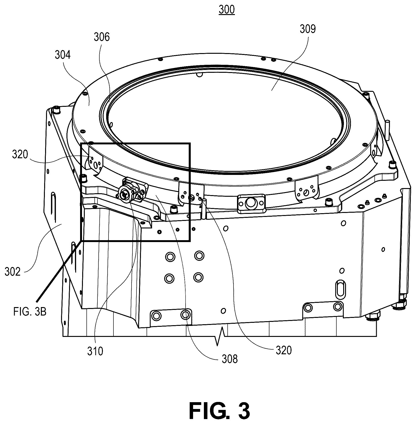 Patent US12437979 Figure 2 – Capacitive sensors and capacitive sensing locations for plasma chamber condition monitoring