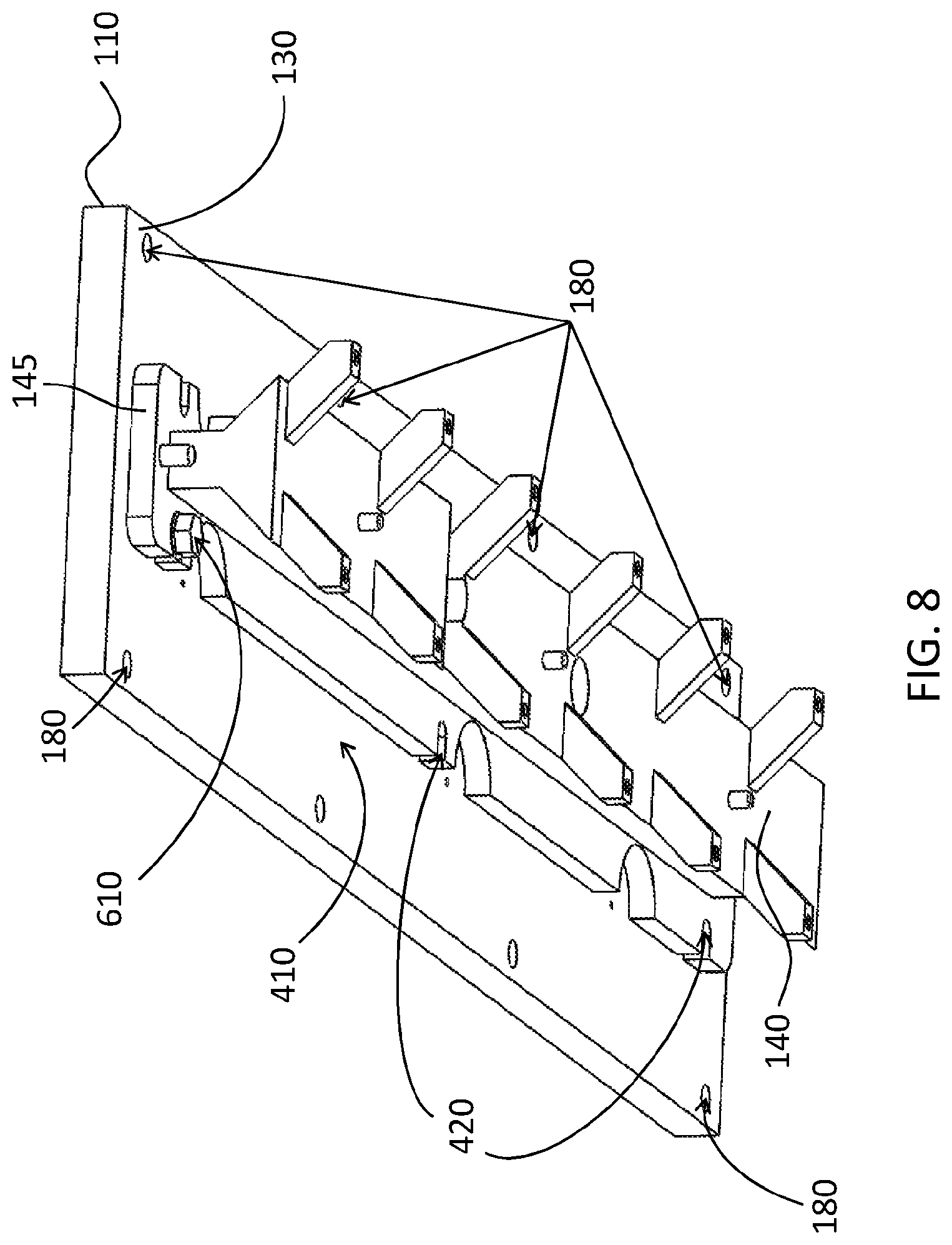 Patent US12437983 Figure 8 – Lid for use in a mass spectrometry system