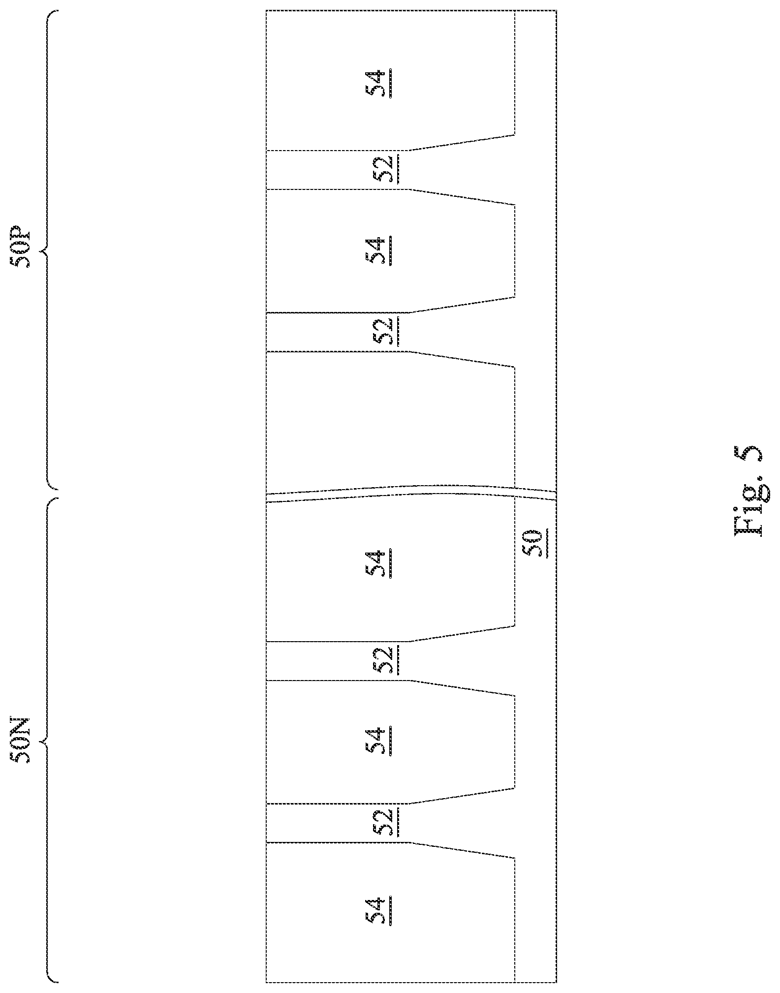 Patent US12437990 Figure 5 – Semiconductor device and method of manufacture