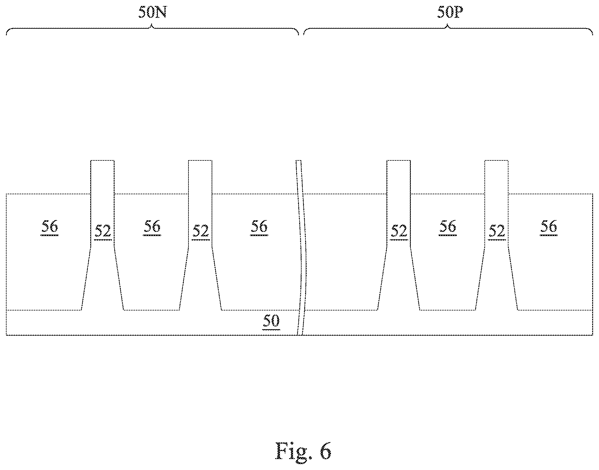 Patent US12437990 Figure 6 – Semiconductor device and method of manufacture