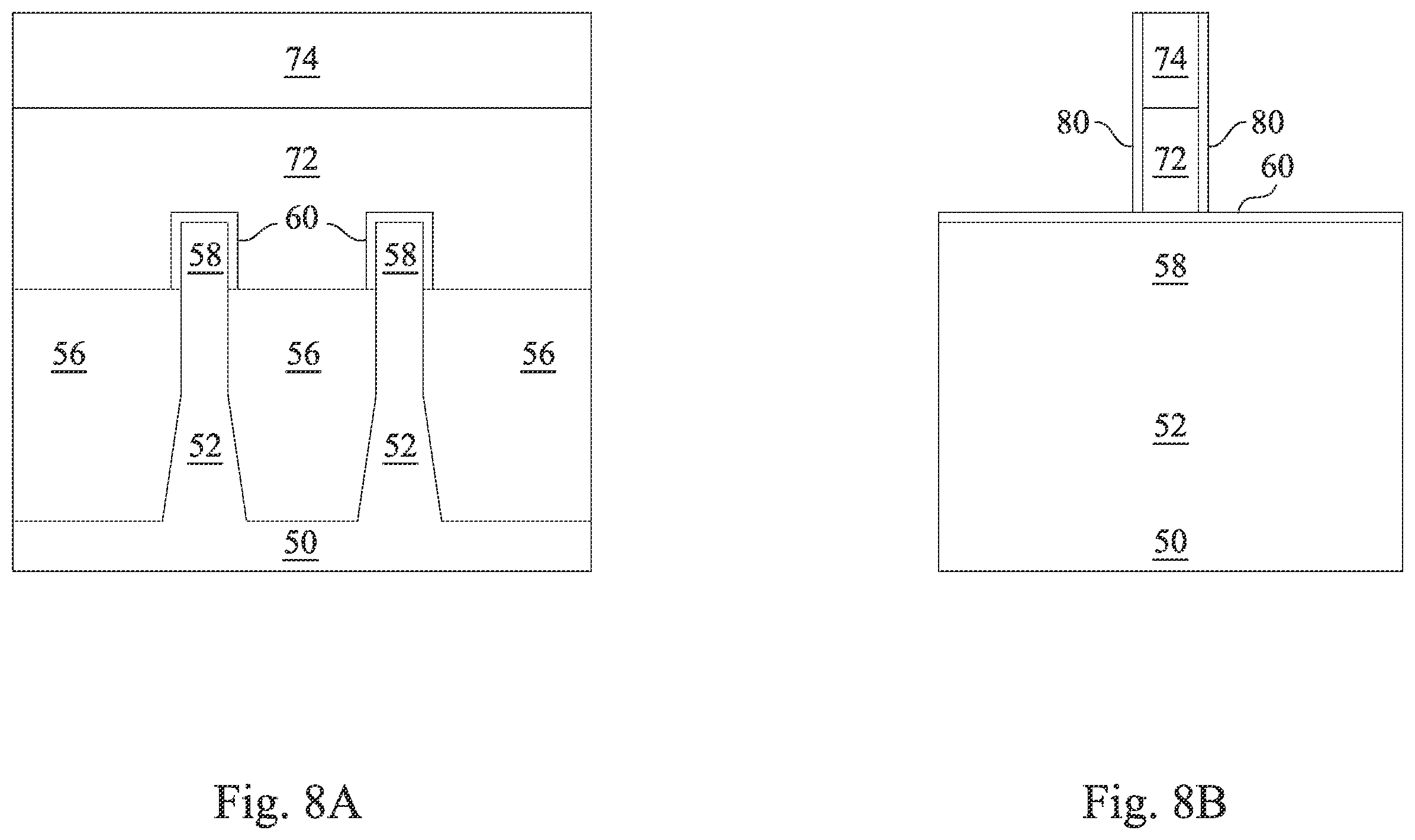 Patent US12437990 Figure 8 – Semiconductor device and method of manufacture