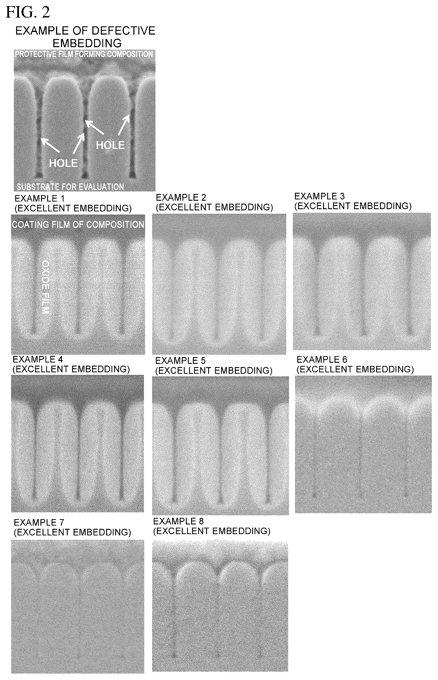 Patent US12437994 Figure 2 – Protective film-forming composition containing diol structure