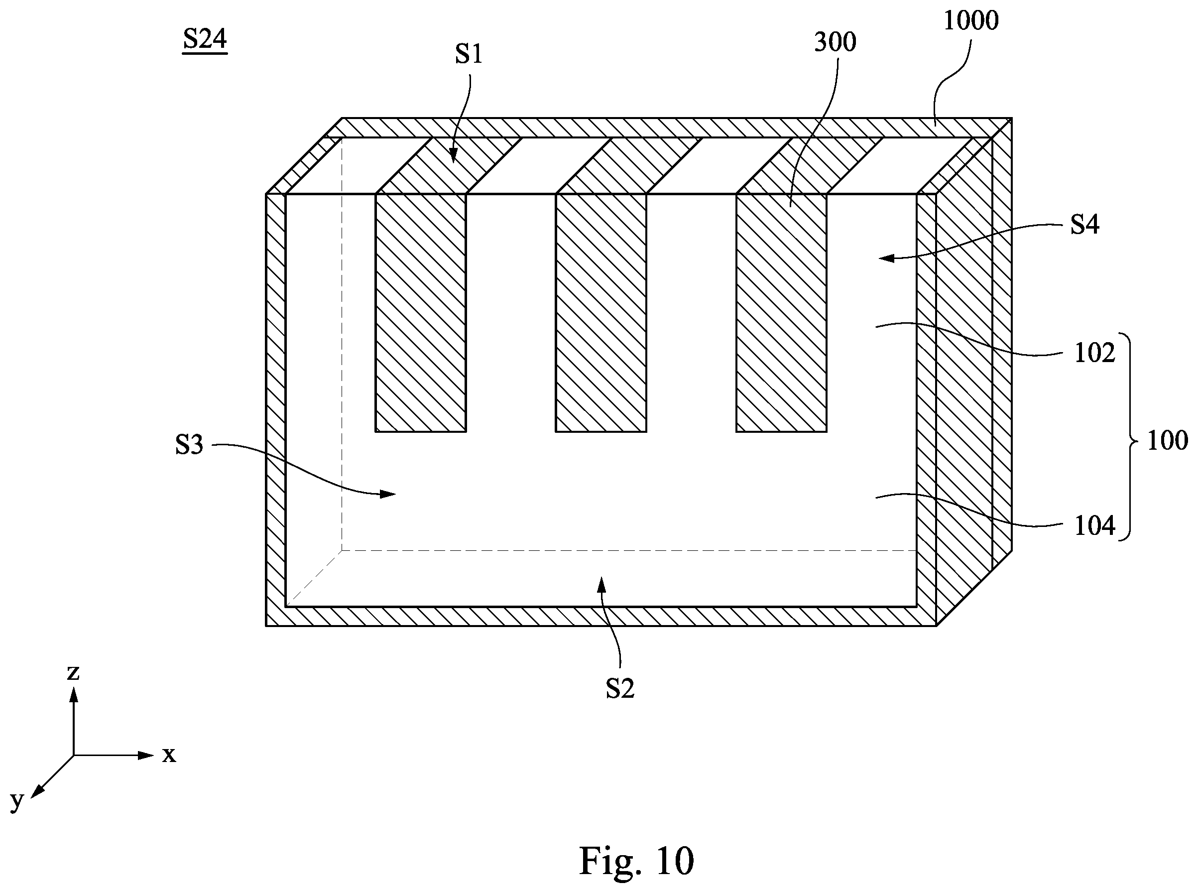 Patent US12437997 Figure 10 – Method of fabricating metal mask