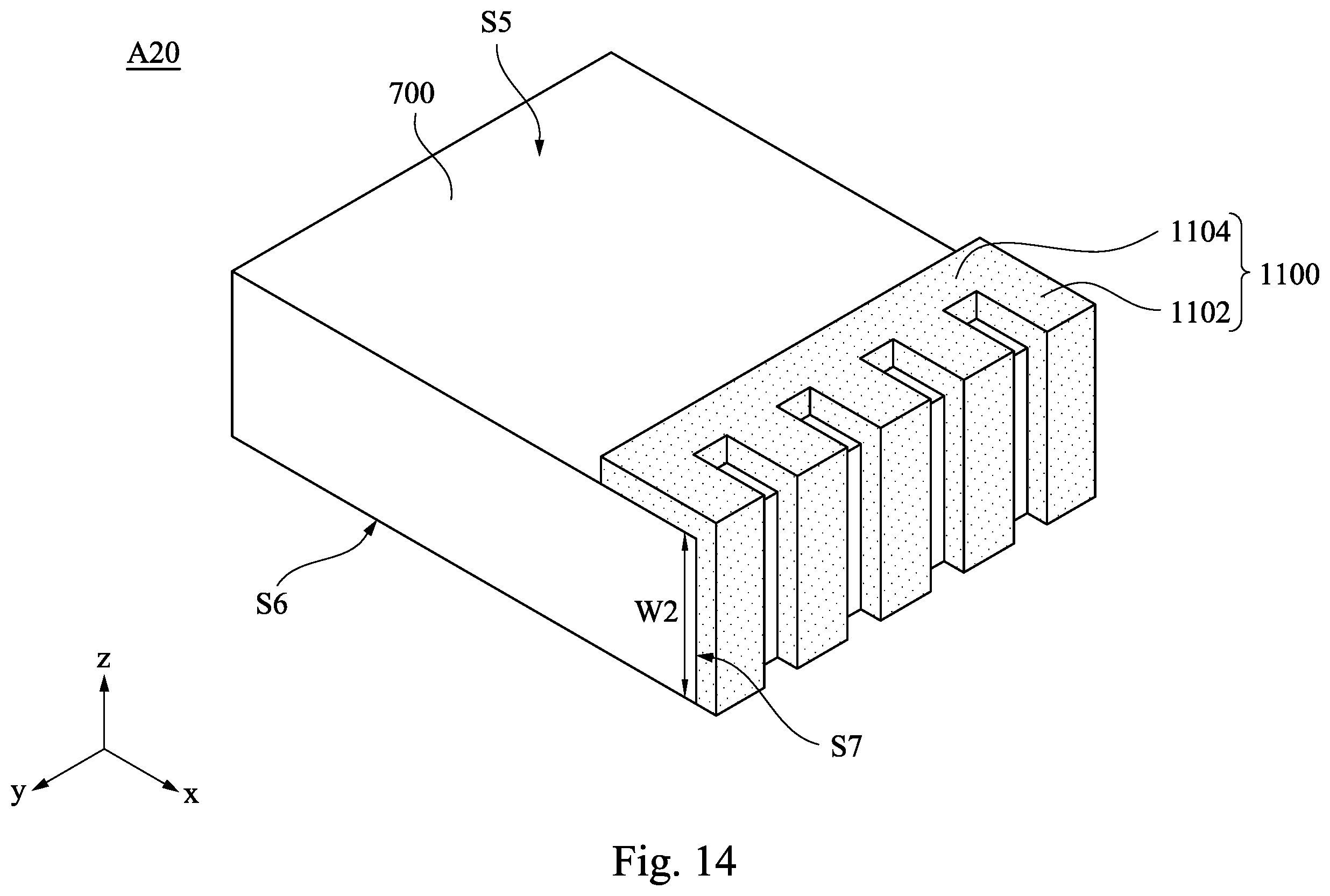 Patent US12437997 Figure 14 – Method of fabricating metal mask