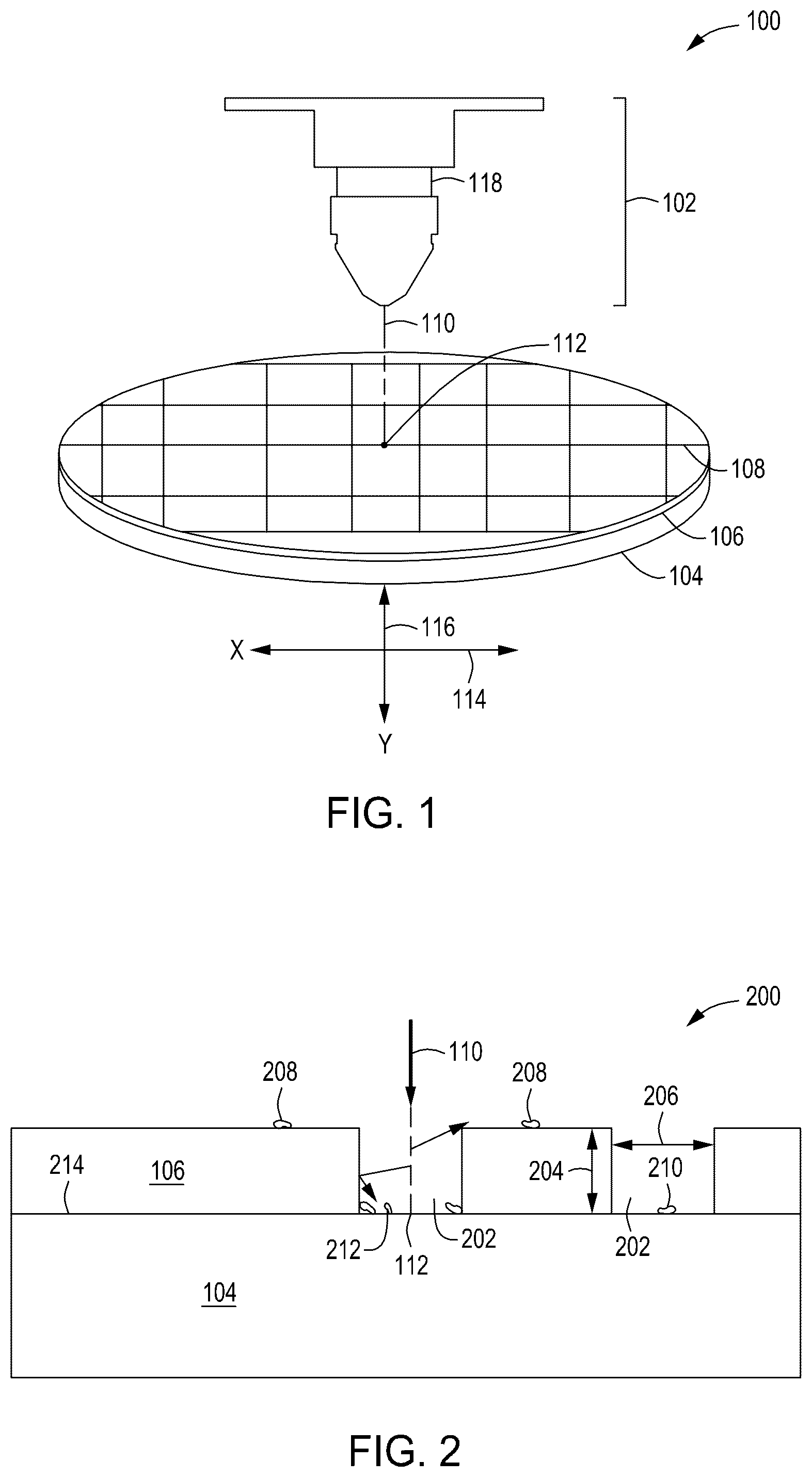 Patent US12437999 Figure 1 – Methods and apparatus for mask patterning debris removal