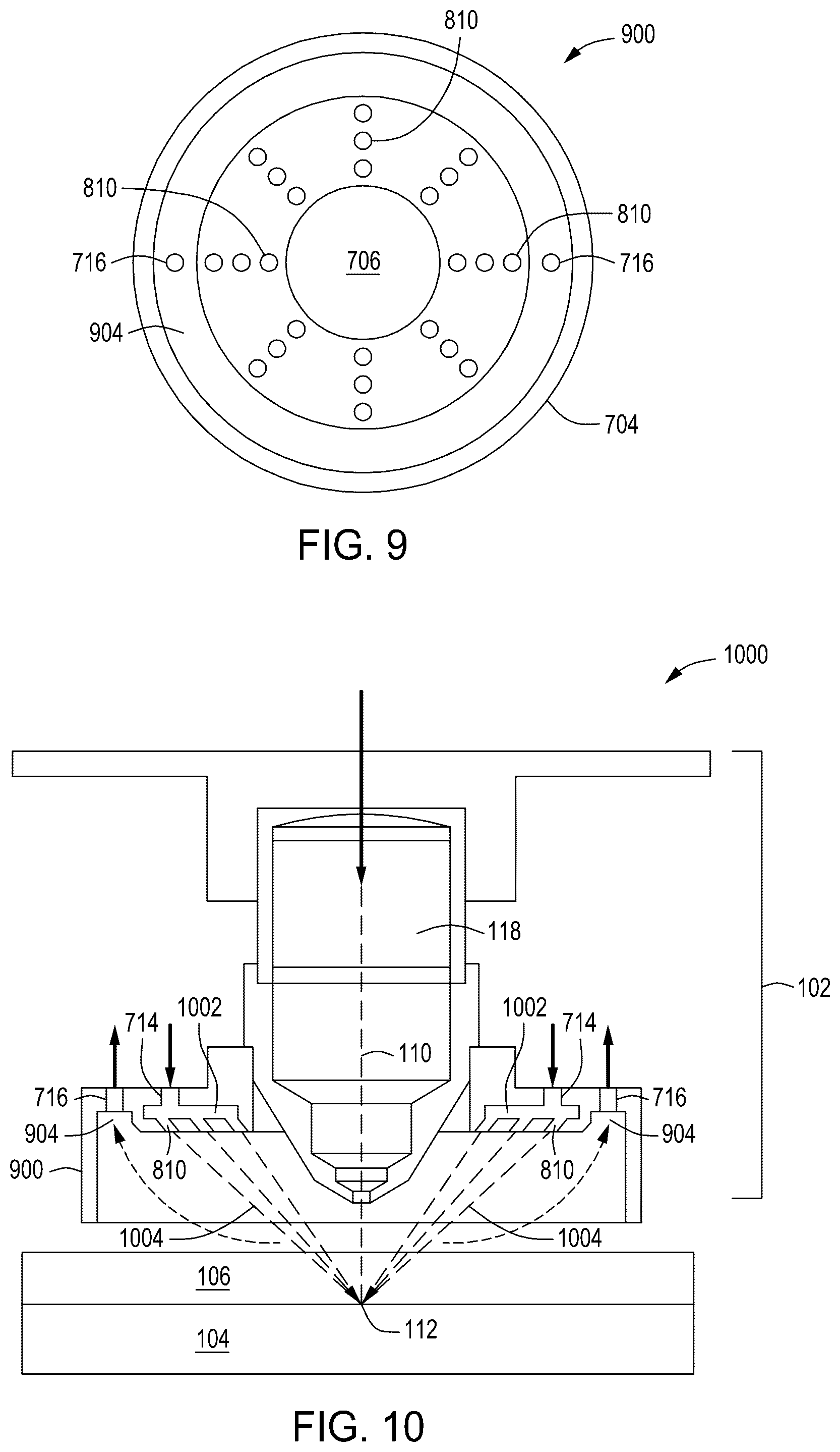 Patent US12437999 Figure 5 – Methods and apparatus for mask patterning debris removal