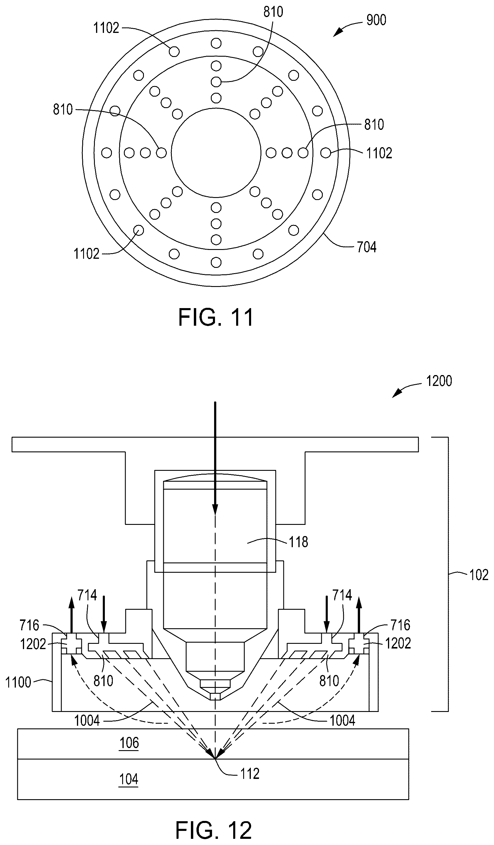 Patent US12437999 Figure 6 – Methods and apparatus for mask patterning debris removal