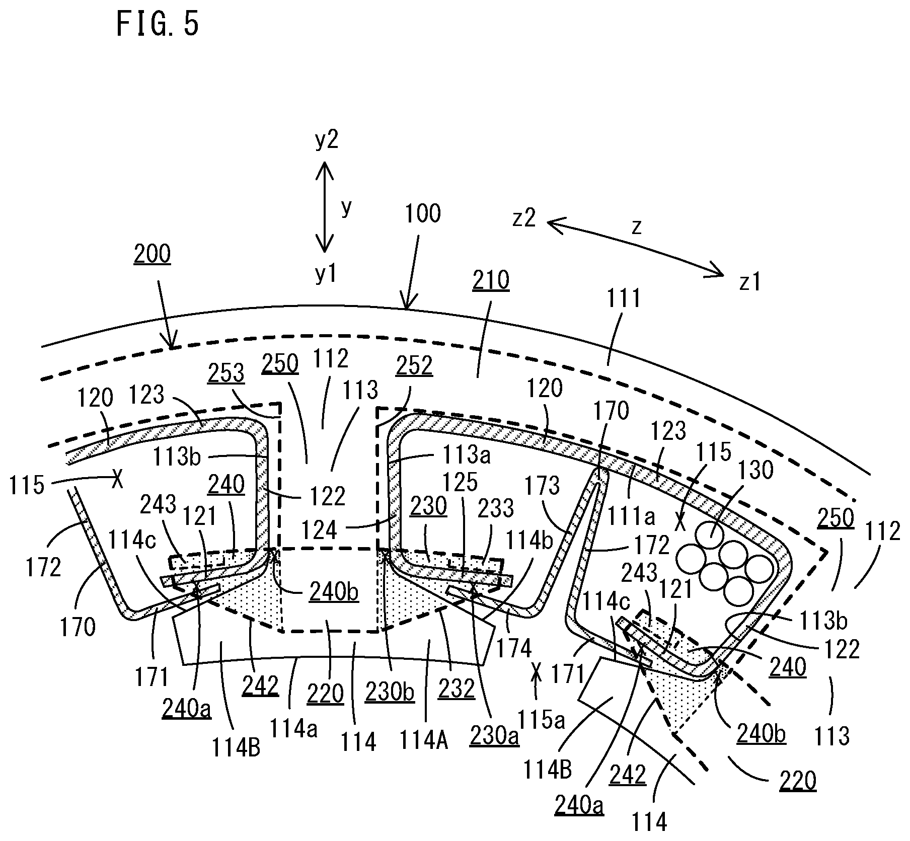 Patent US12445006 Figure 5 – Insulation assemblies and members for a stator of an electric motor
