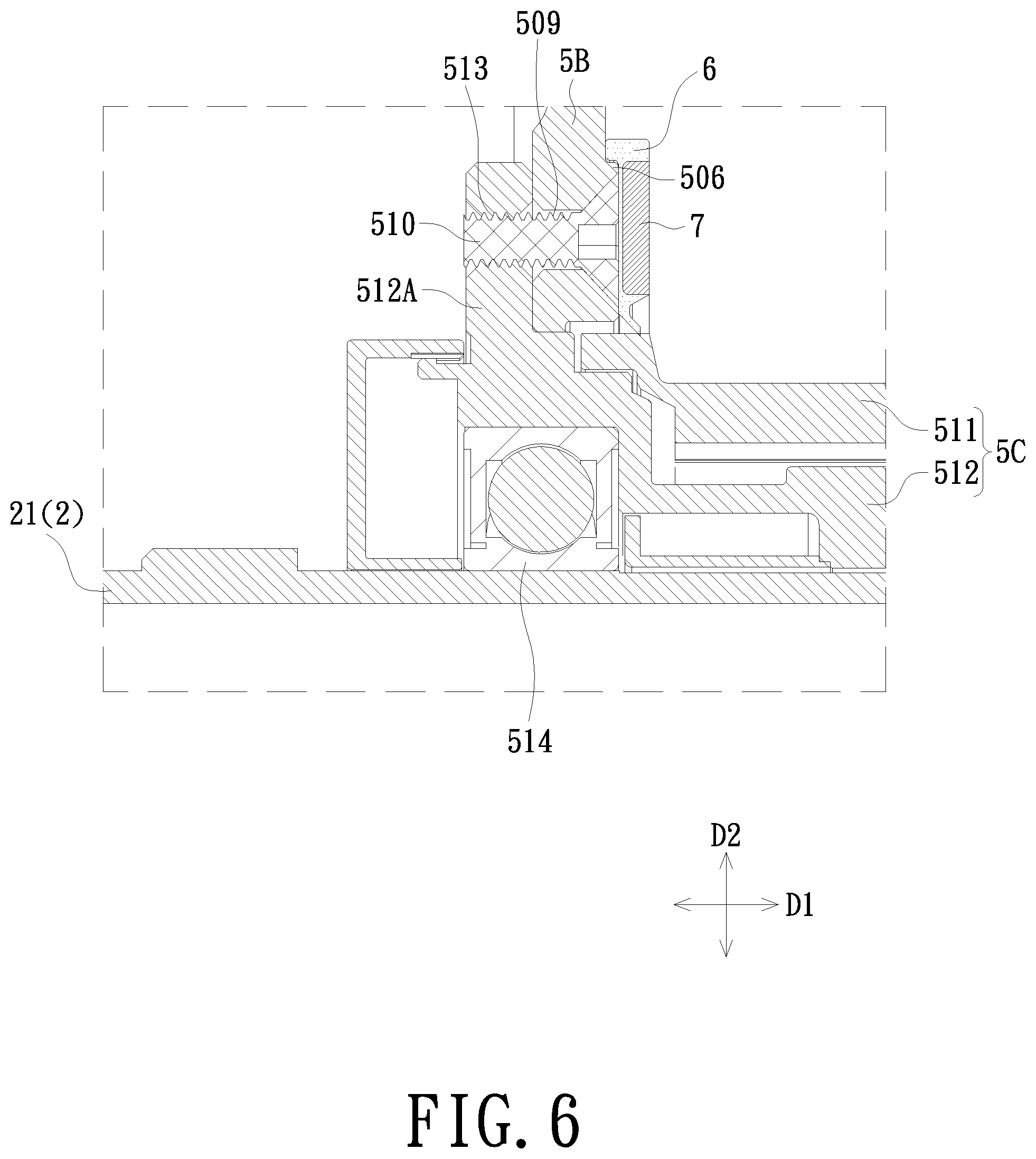 Patent US12445008 Figure 7 – Hub motor