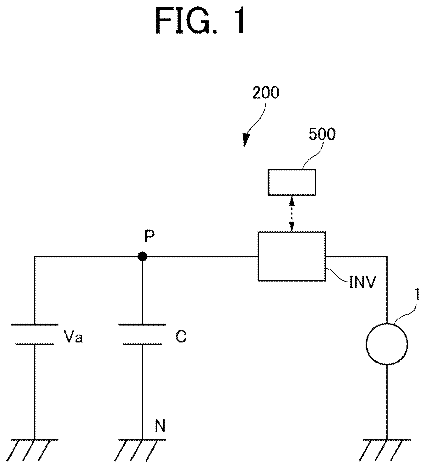 Patent US12445021 Figure 1 – Inverter-integrated rotating electrical machine that efficiently cools a smoothing capacitor