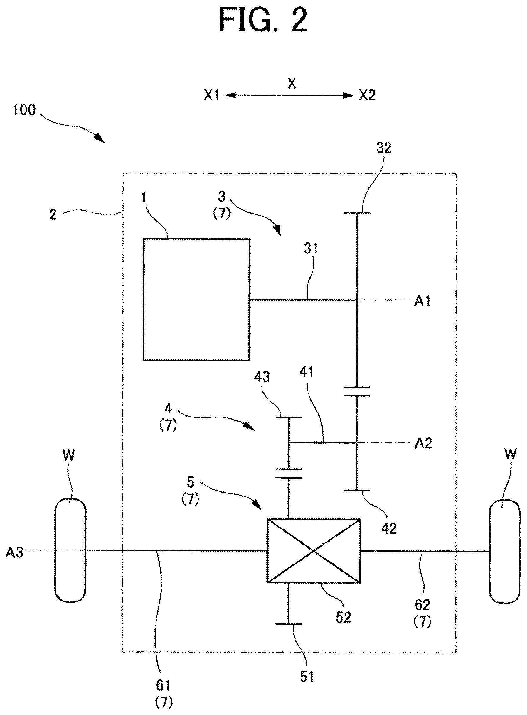 Patent US12445021 Figure 2 – Inverter-integrated rotating electrical machine that efficiently cools a smoothing capacitor