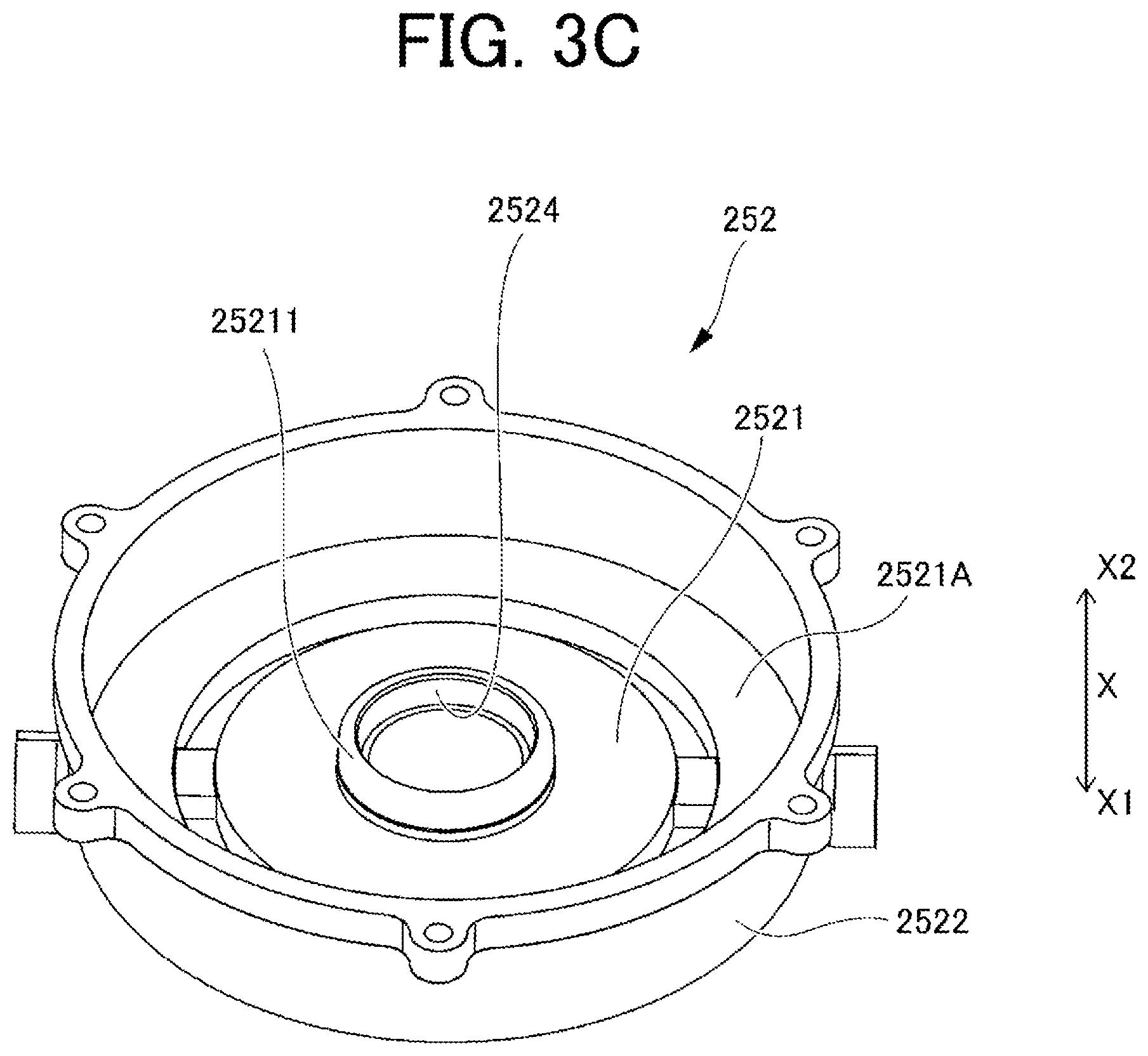 Patent US12445021 Figure 5 – Inverter-integrated rotating electrical machine that efficiently cools a smoothing capacitor