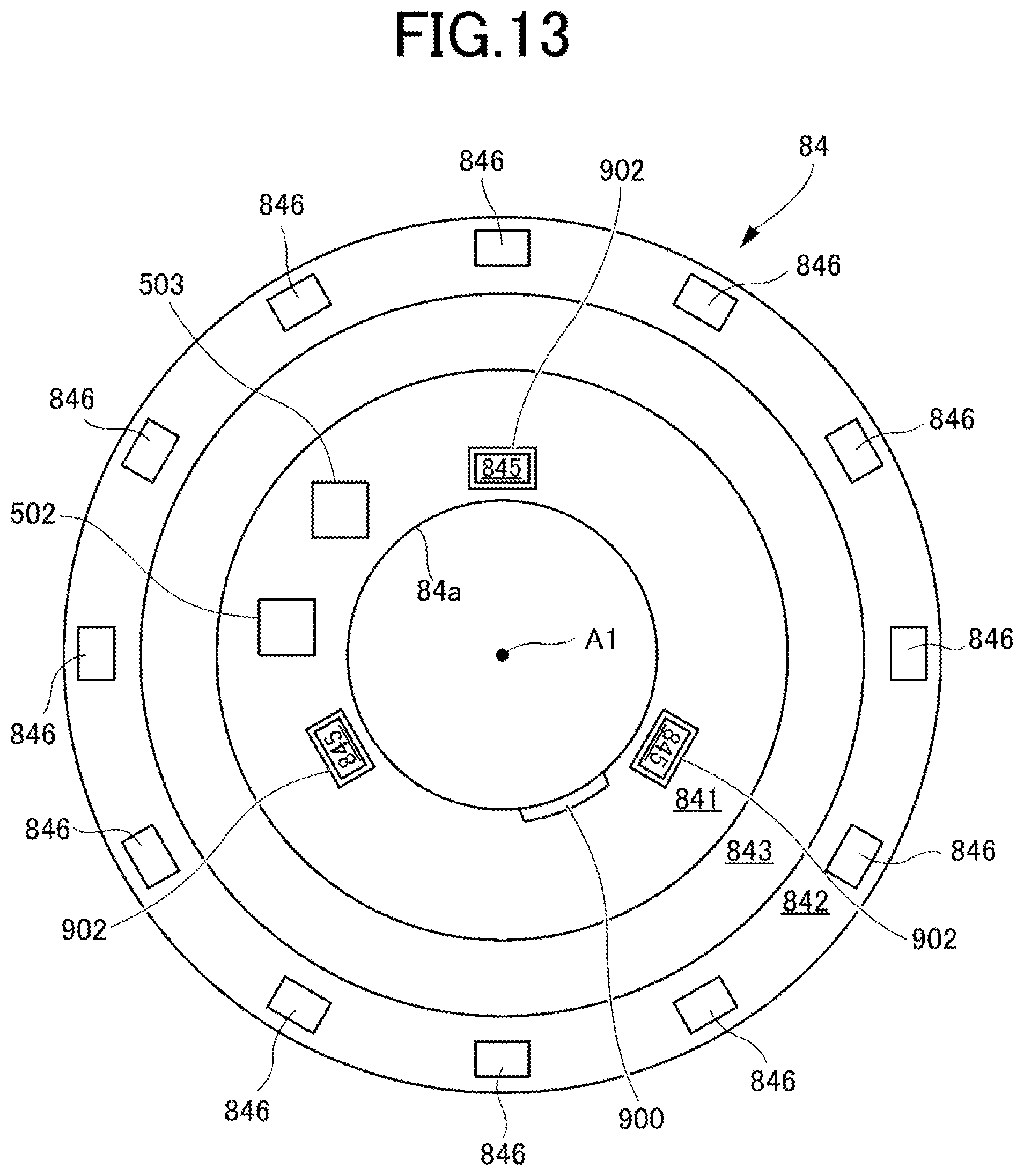 Patent US12445021 Figure 15 – Inverter-integrated rotating electrical machine that efficiently cools a smoothing capacitor