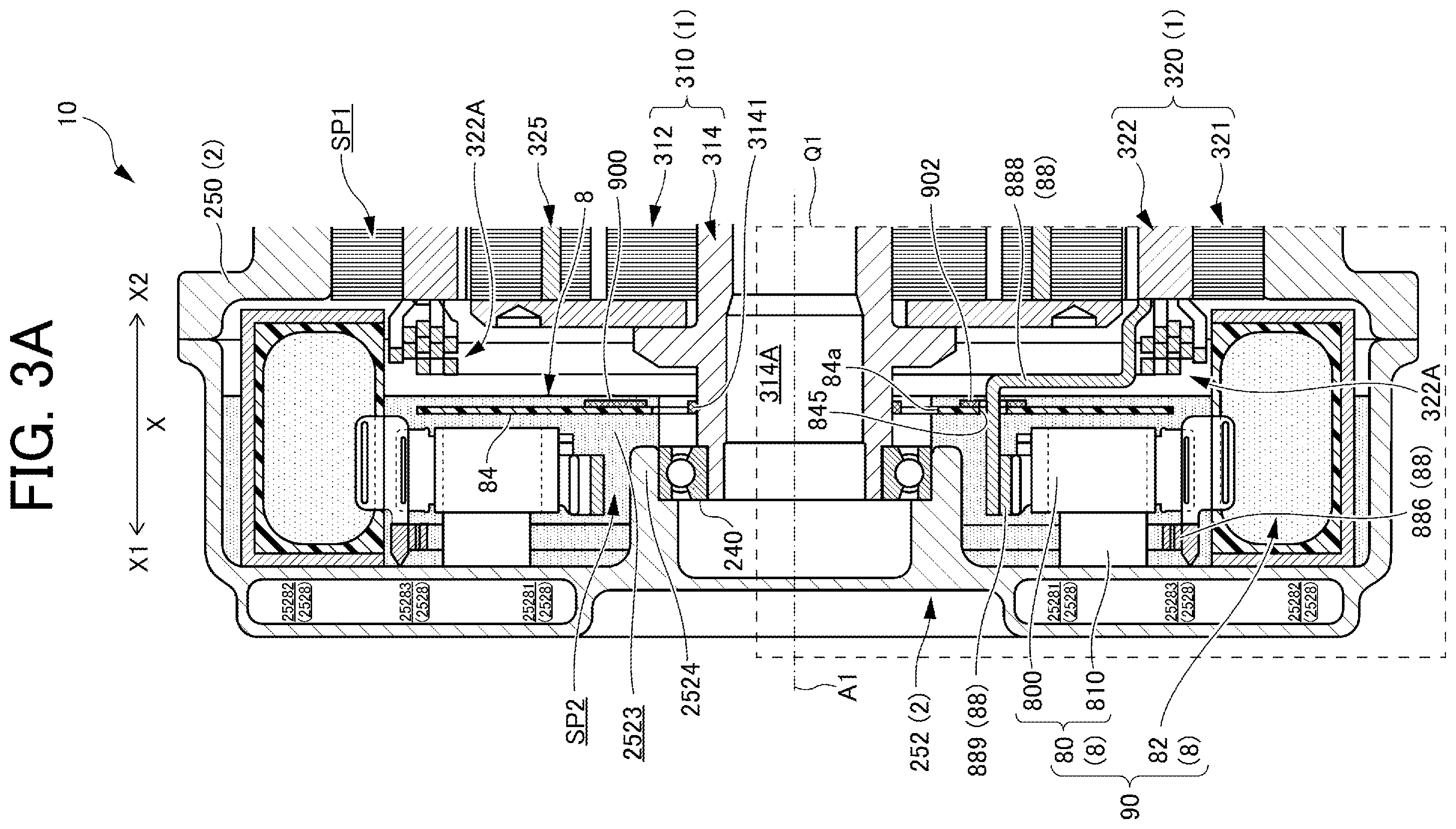Patent US12445022 Figure 3 – Switching element module, inverter device, and vehicle drive device
