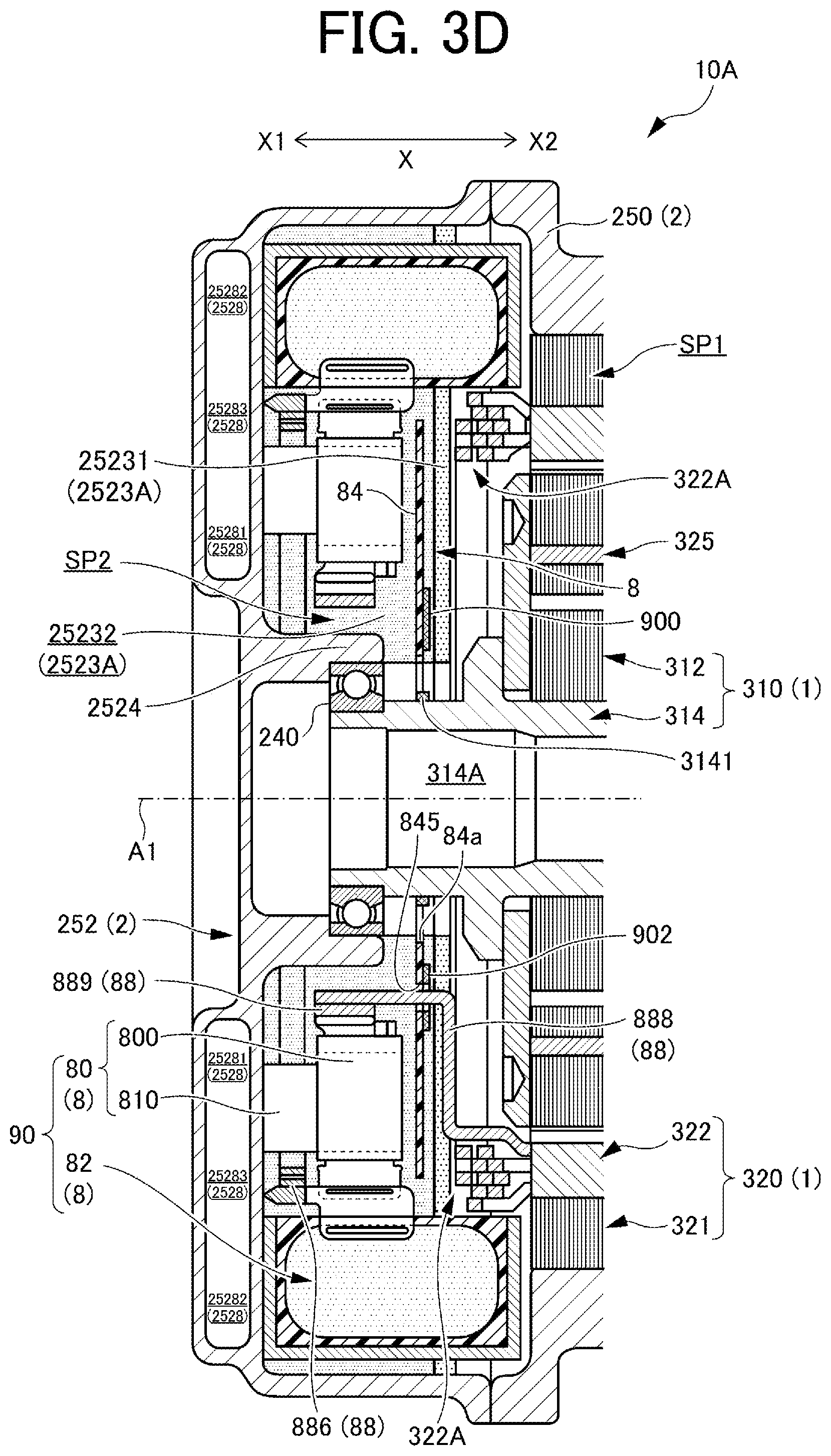 Patent US12445022 Figure 6 – Switching element module, inverter device, and vehicle drive device