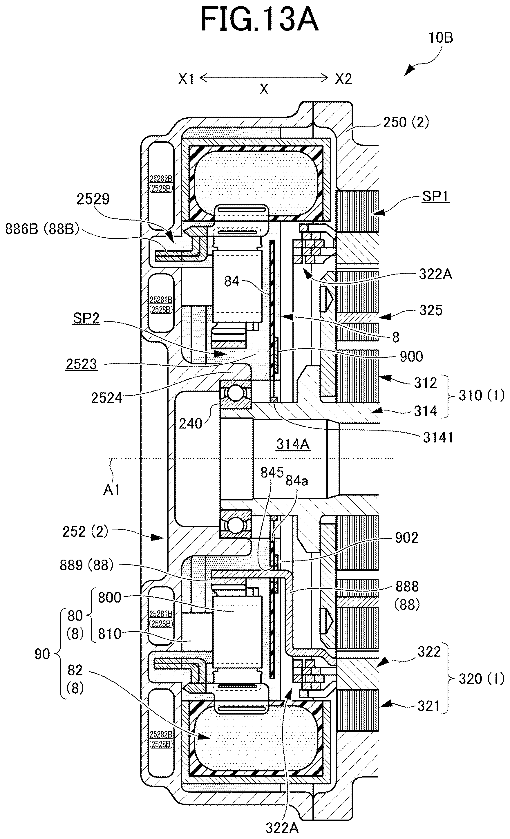 Patent US12445022 Figure 16 – Switching element module, inverter device, and vehicle drive device