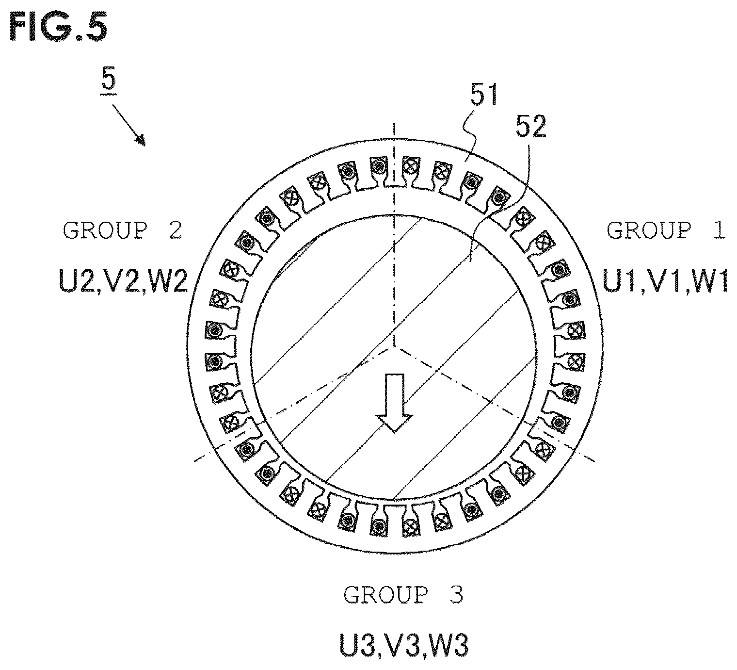 Patent US12445023 Figure 5 – Magnetic gap length estimating device, magnetic gap length estimating method, and driving device for rotating electric machine