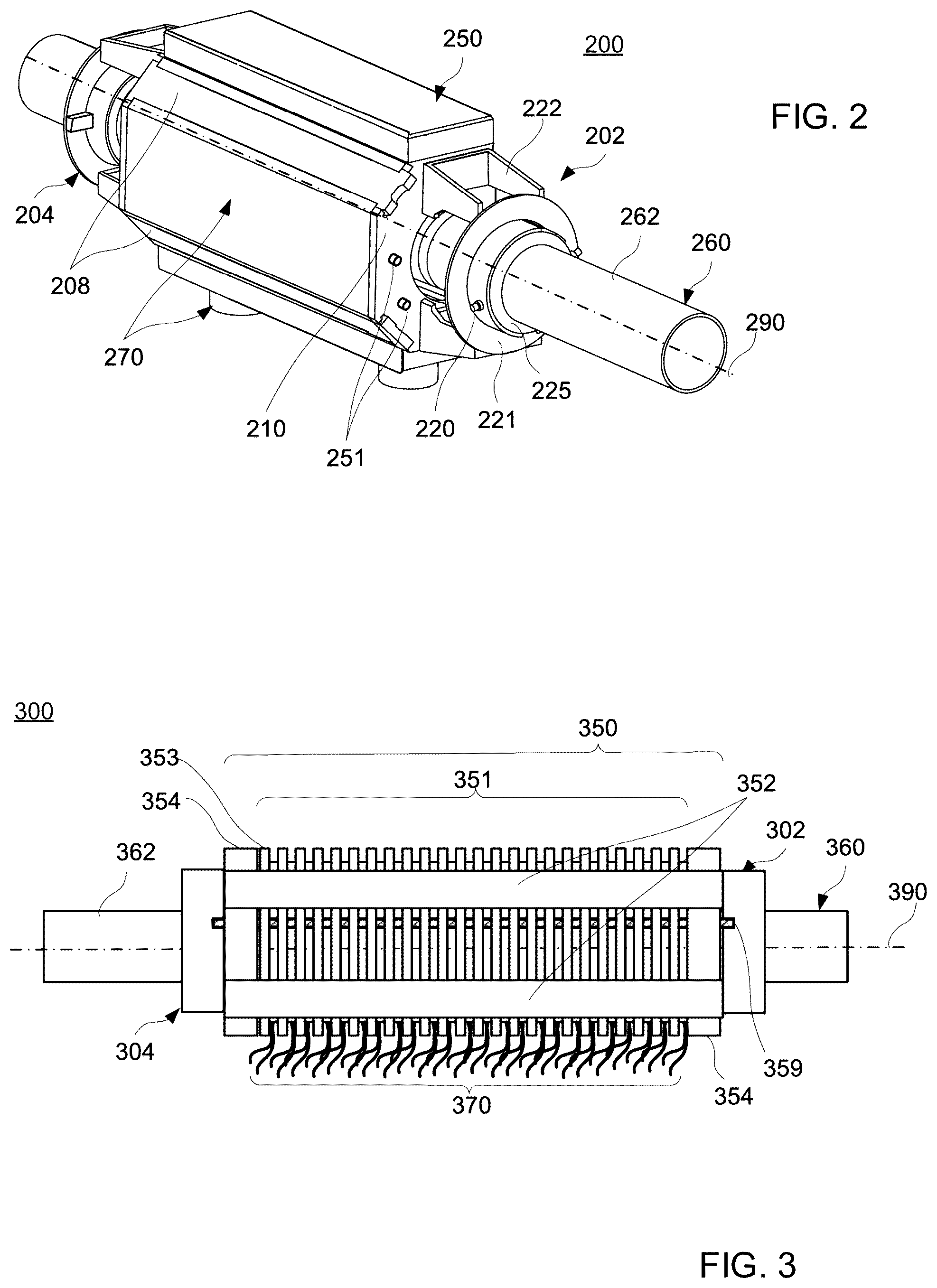 Patent US12445029 Figure 2 – Linear electromagnetic machine with a stator having stator teeth arranged to provide an anti-clocking force