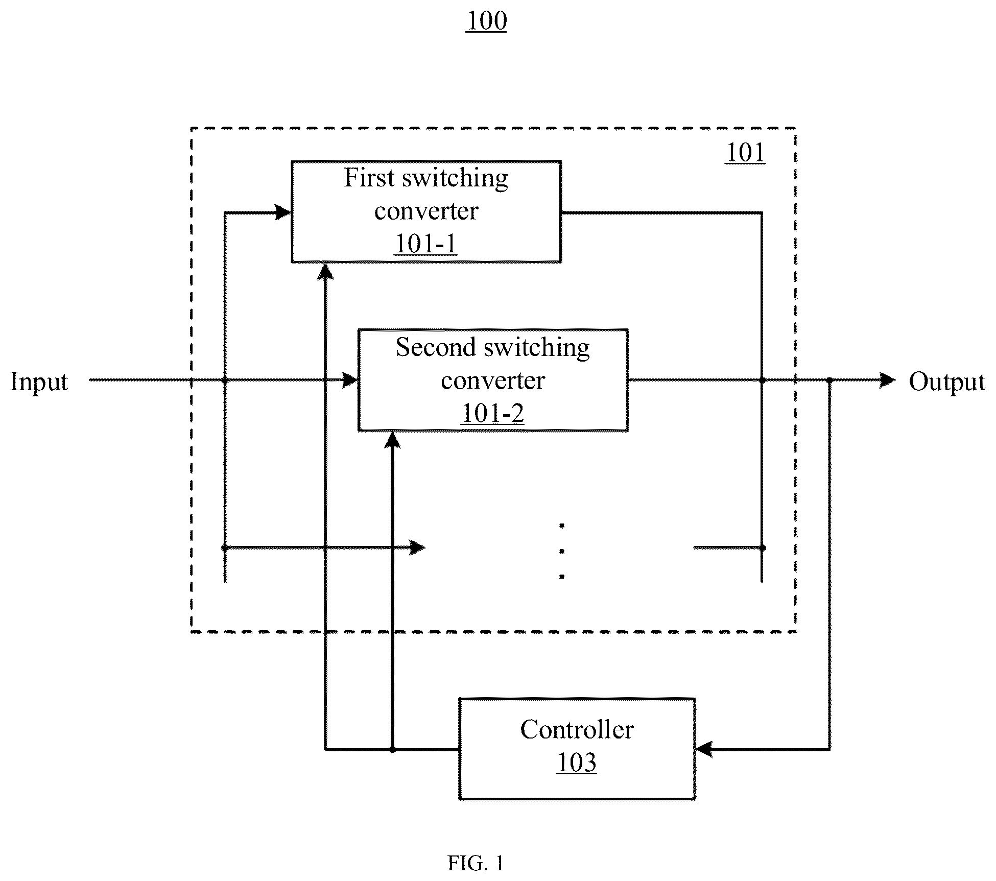 Patent US12445031 — Converter apparatus and control method — Figure 1