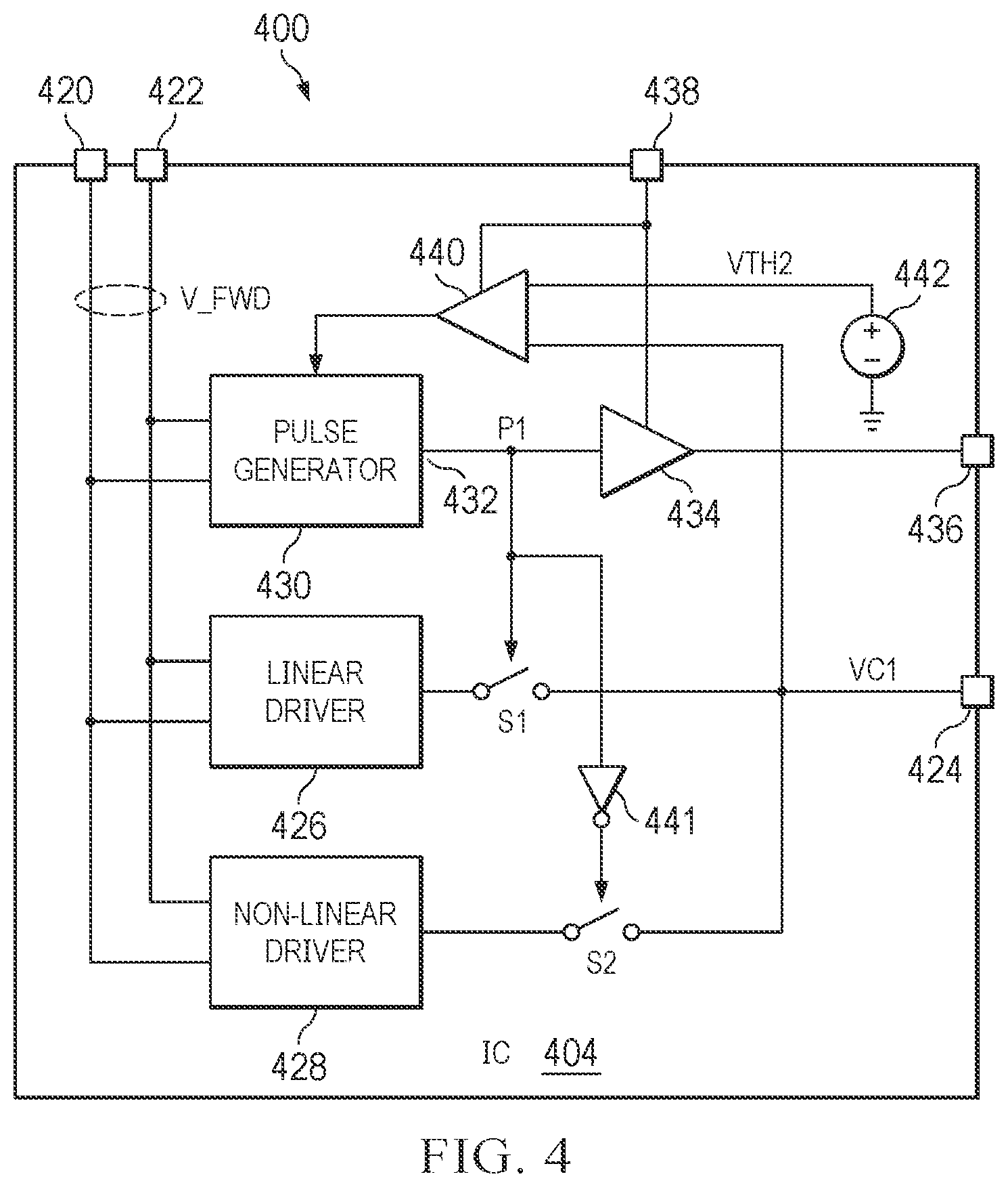 Patent US12445038 Figure 4 – Turn on delay measurements for capacitive load