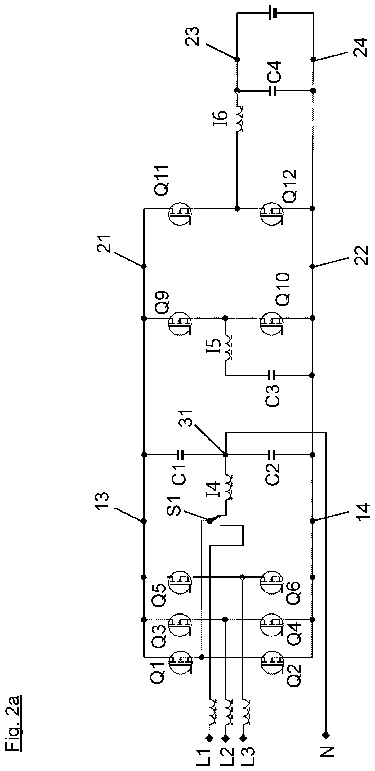 Patent US12445040 Figure 3 – Bidirectional power converter having intermediate circuit