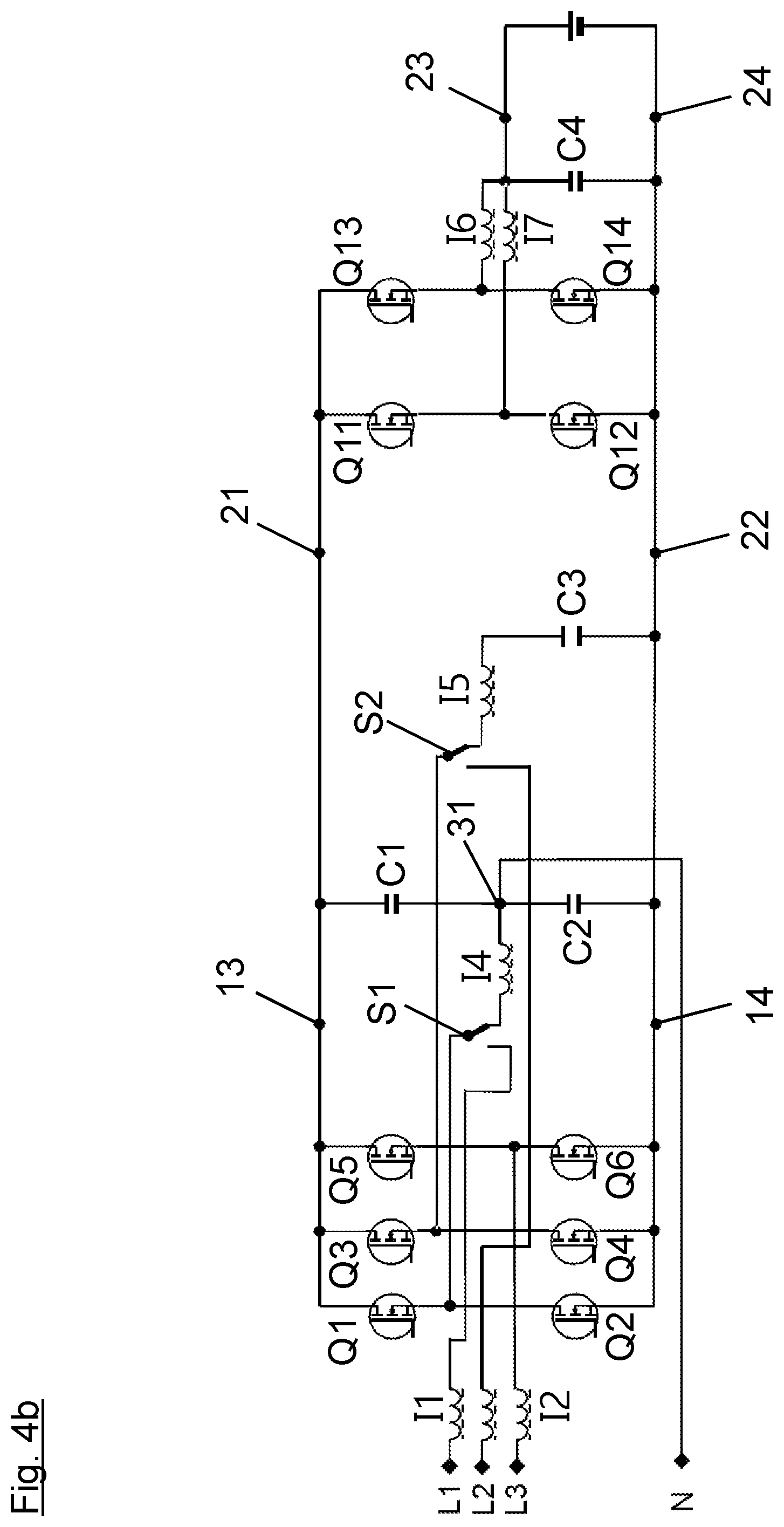 Patent US12445040 Figure 10 – Bidirectional power converter having intermediate circuit