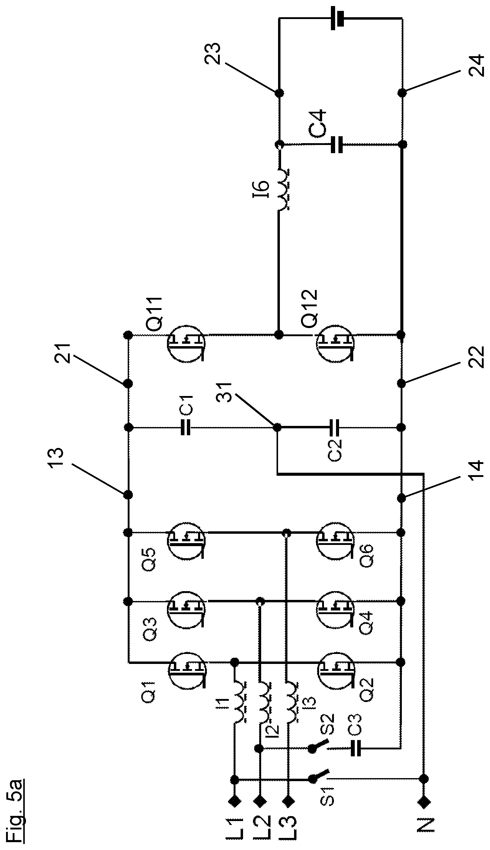 Patent US12445040 Figure 11 – Bidirectional power converter having intermediate circuit