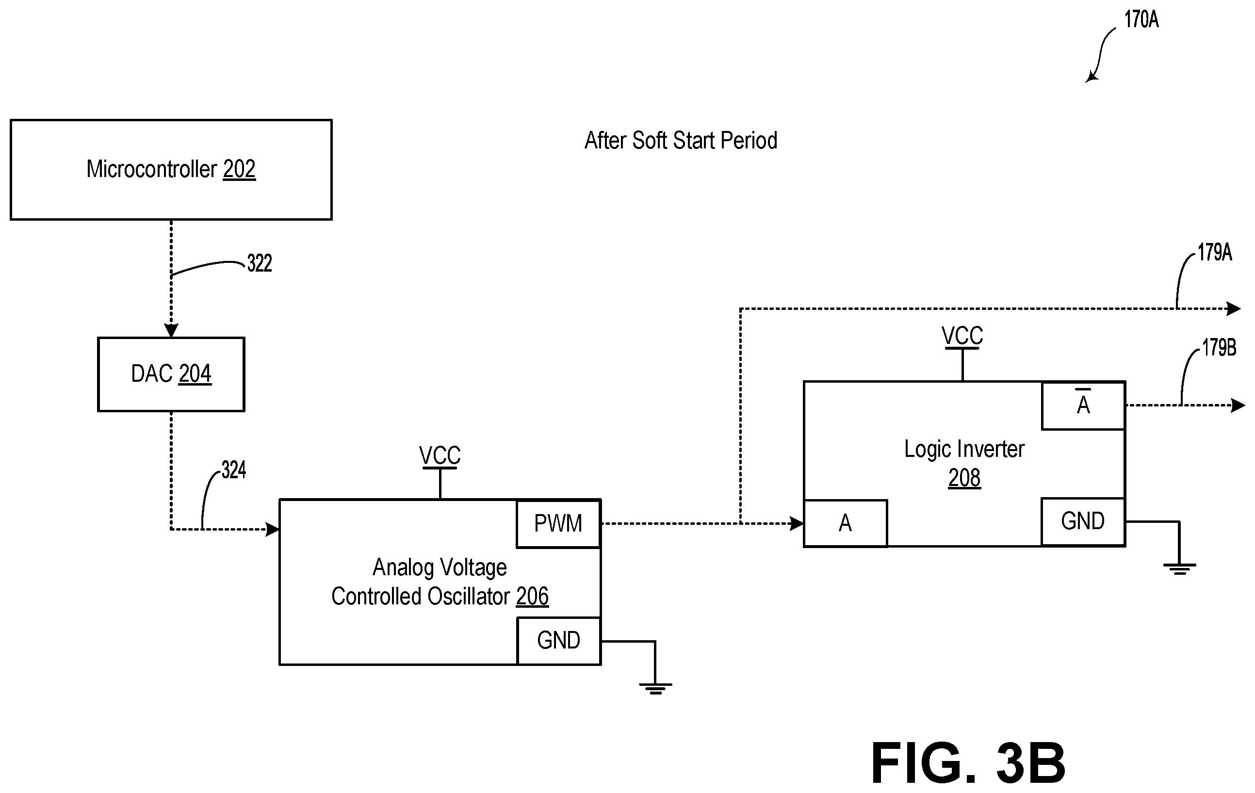 Patent US12445043 Figure 4 – Frequency soft-start for rotary power transformer