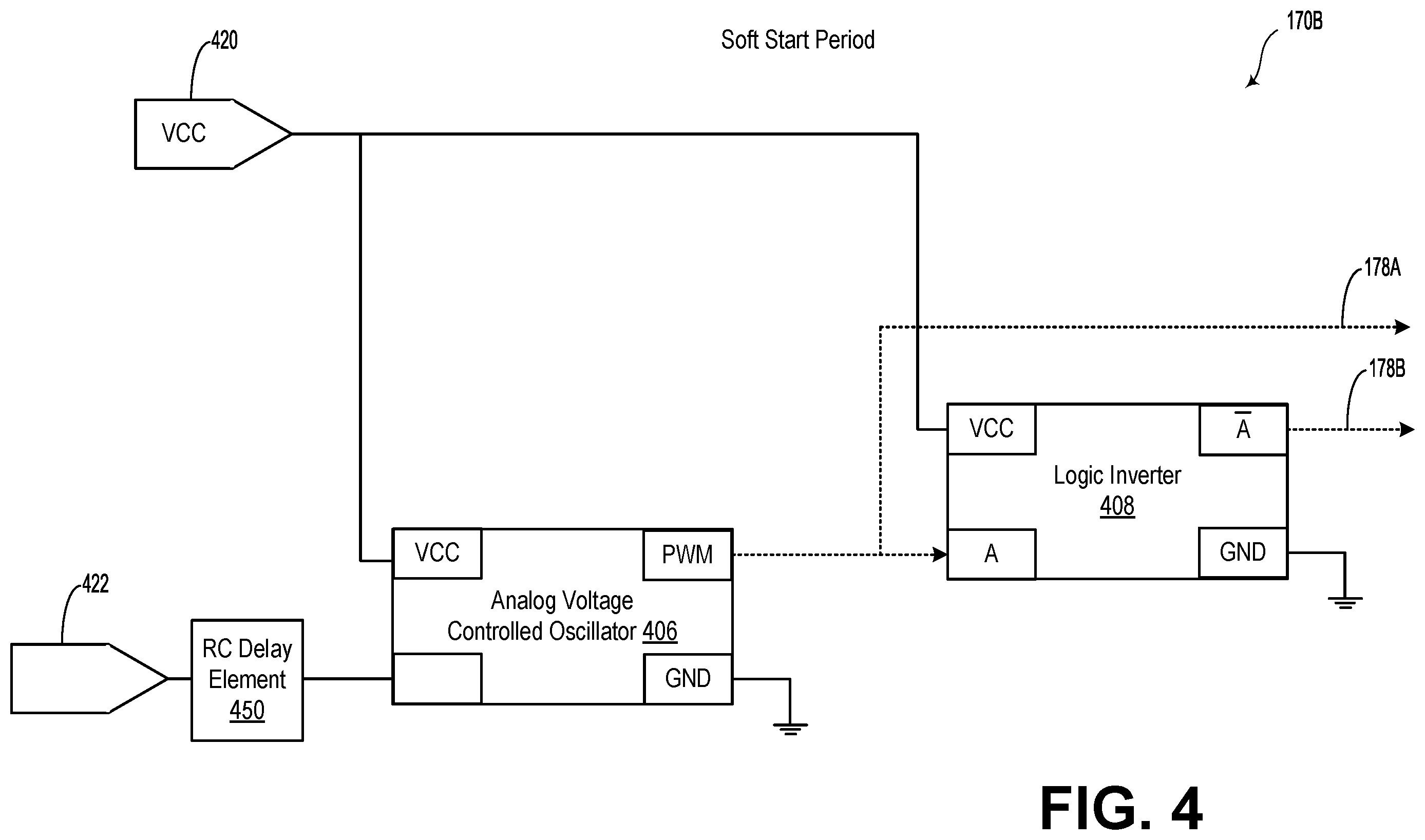 Patent US12445043 Figure 5 – Frequency soft-start for rotary power transformer