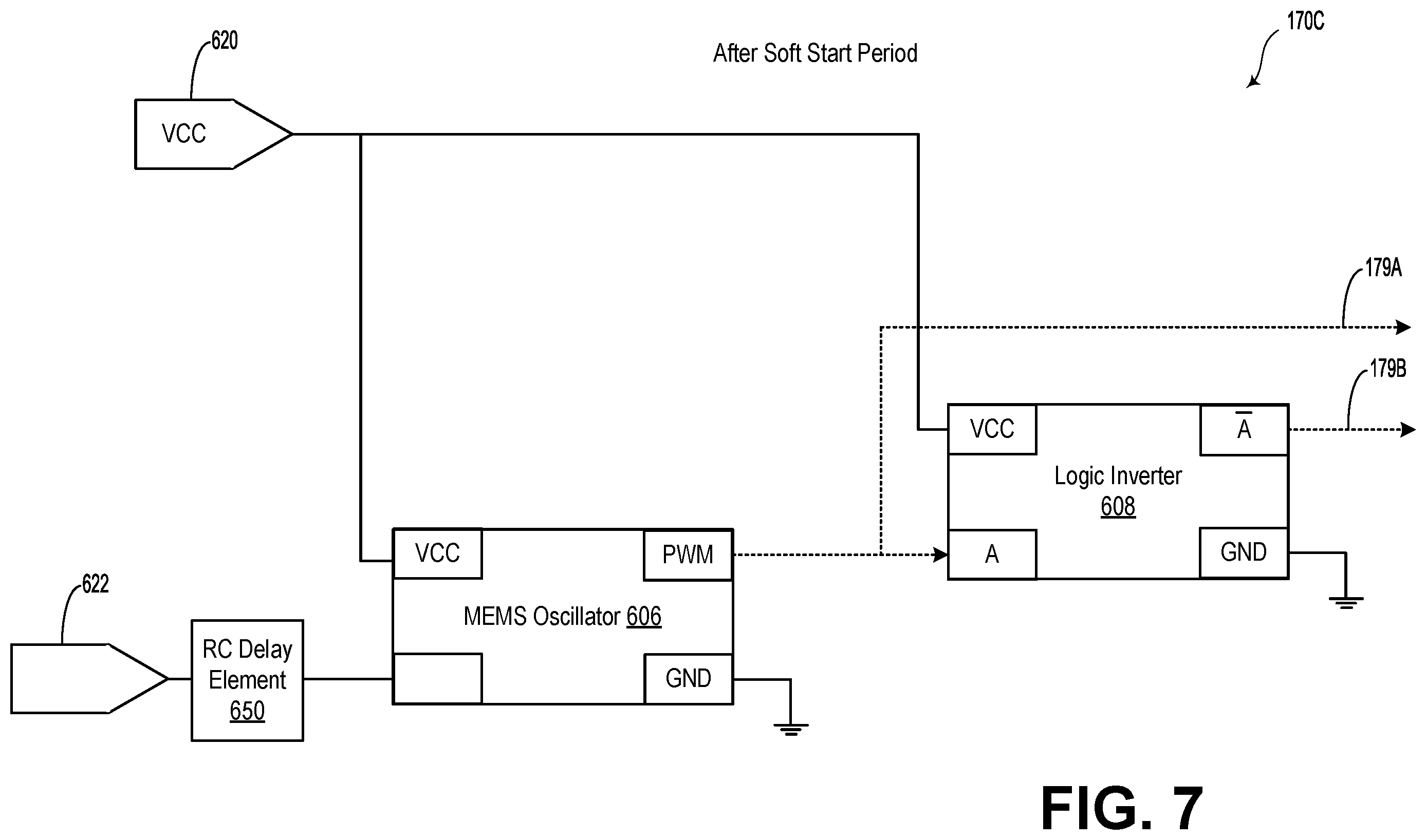 Patent US12445043 Figure 8 – Frequency soft-start for rotary power transformer