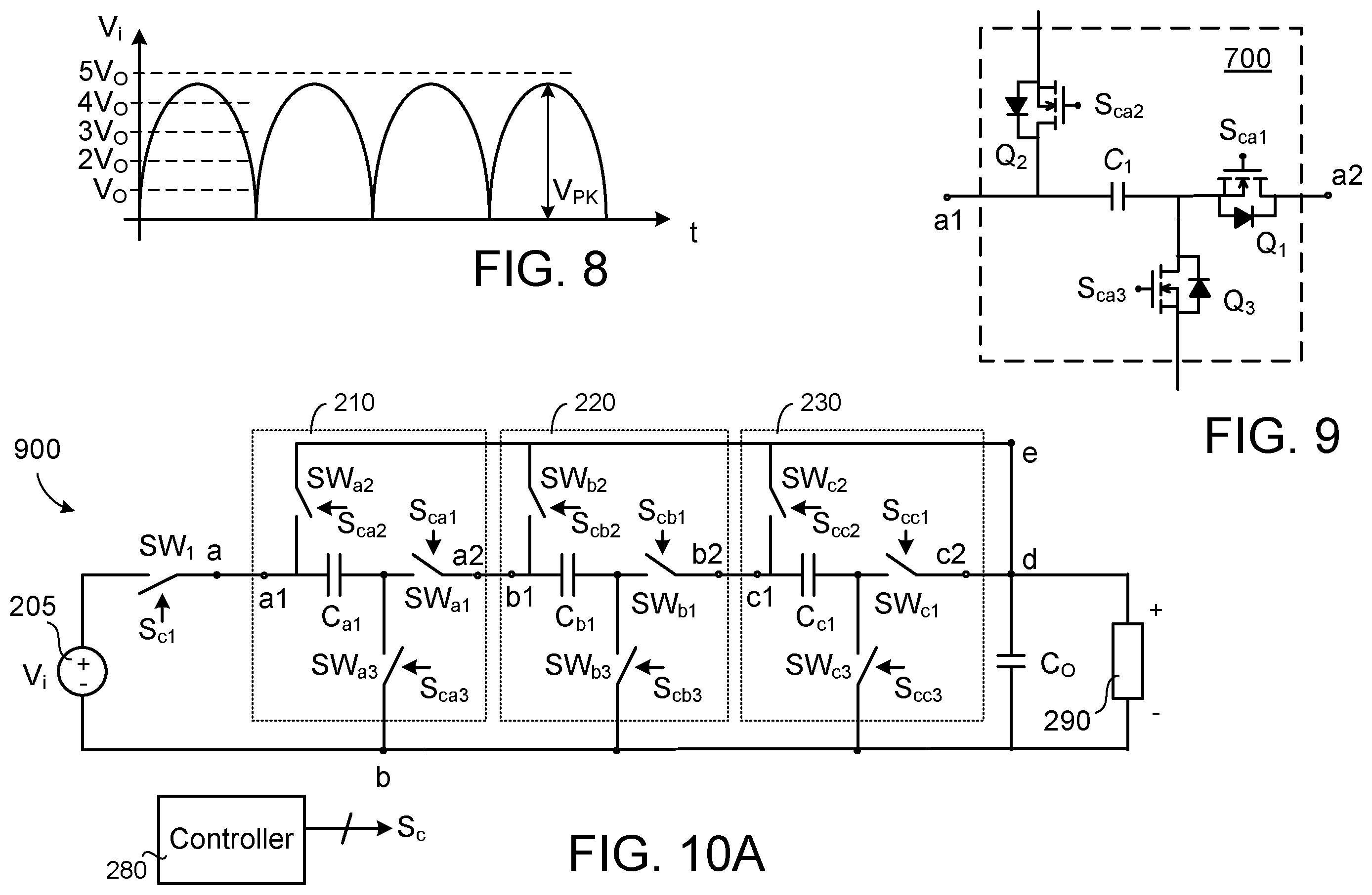 Patent US12445050 Figure 11 – Voltage converter with reduced inductive energy conversion