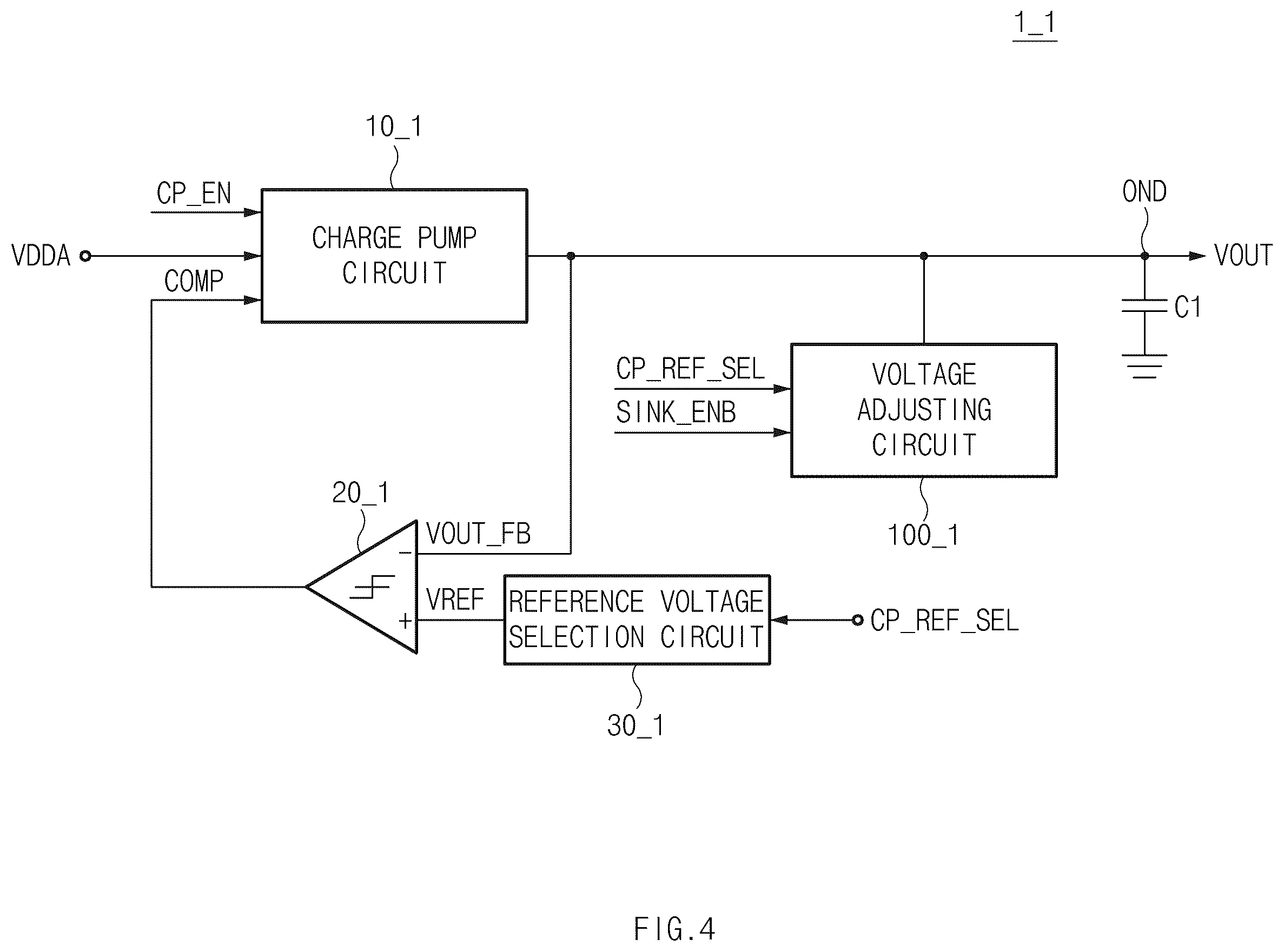 Patent US12445051 Figure 4 – Voltage providing circuit