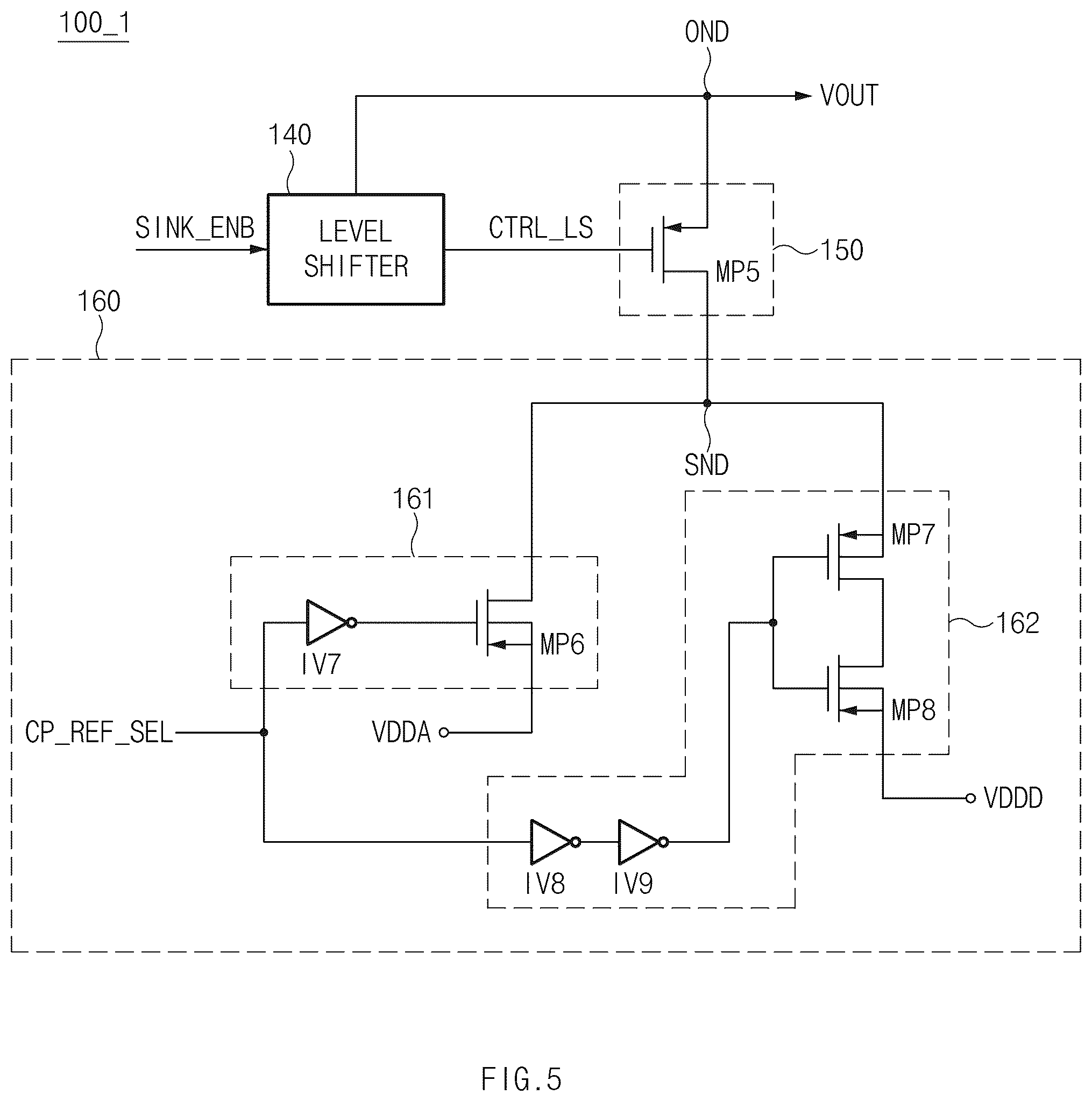 Patent US12445051 Figure 5 – Voltage providing circuit