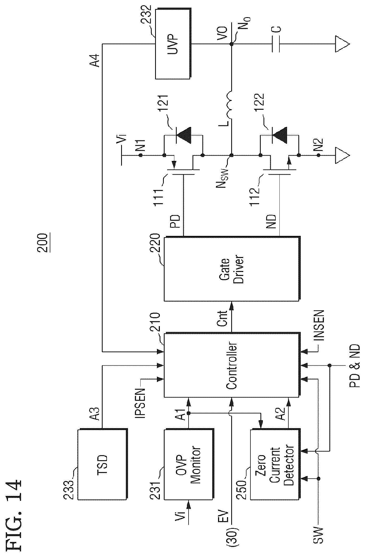 Patent US12445053 Figure 15 – Switching regulator and power management integrated circuit including the same
