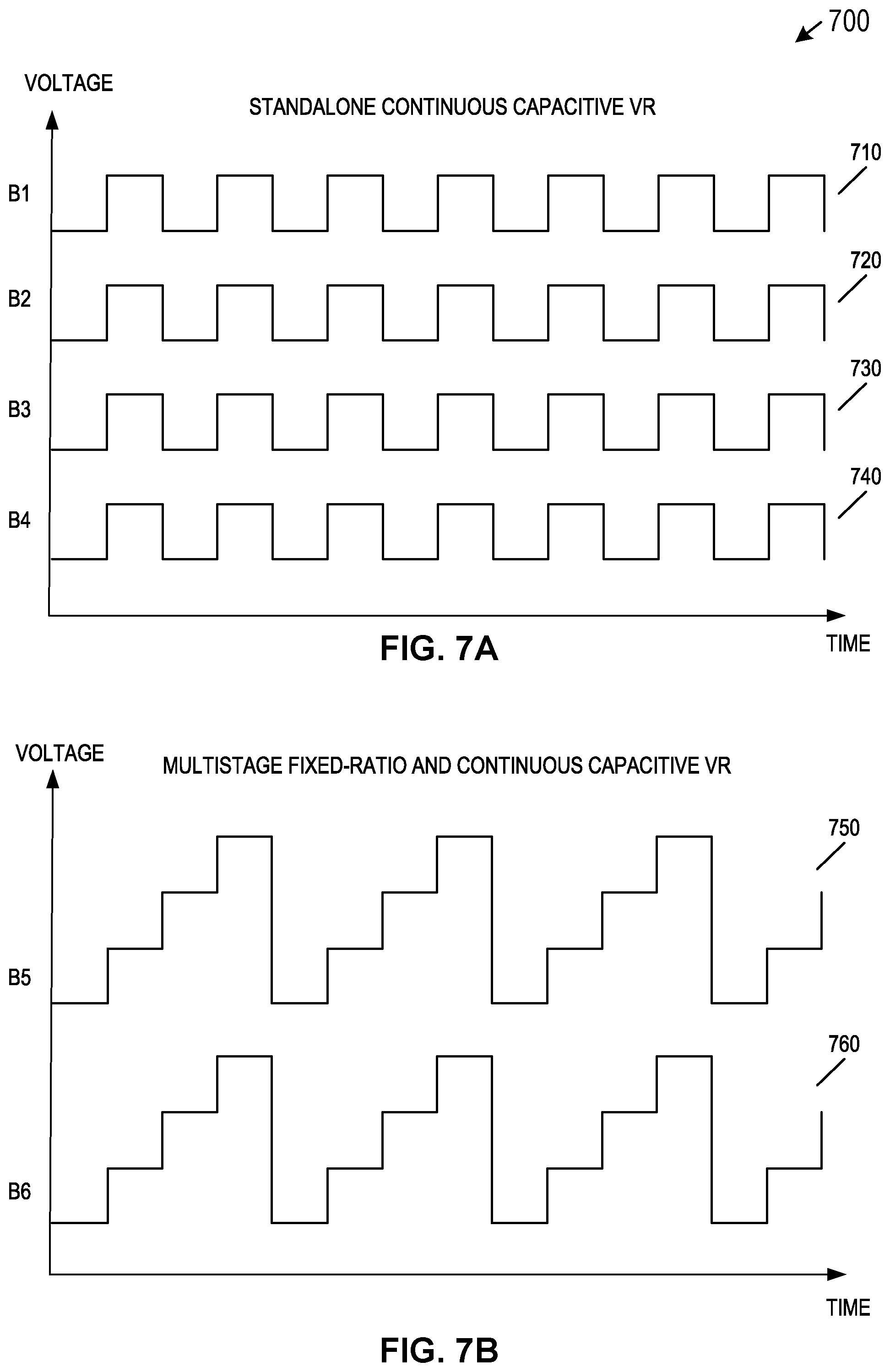 Patent US12445056 Figure 8 – Voltage regulator drivers and converter stages