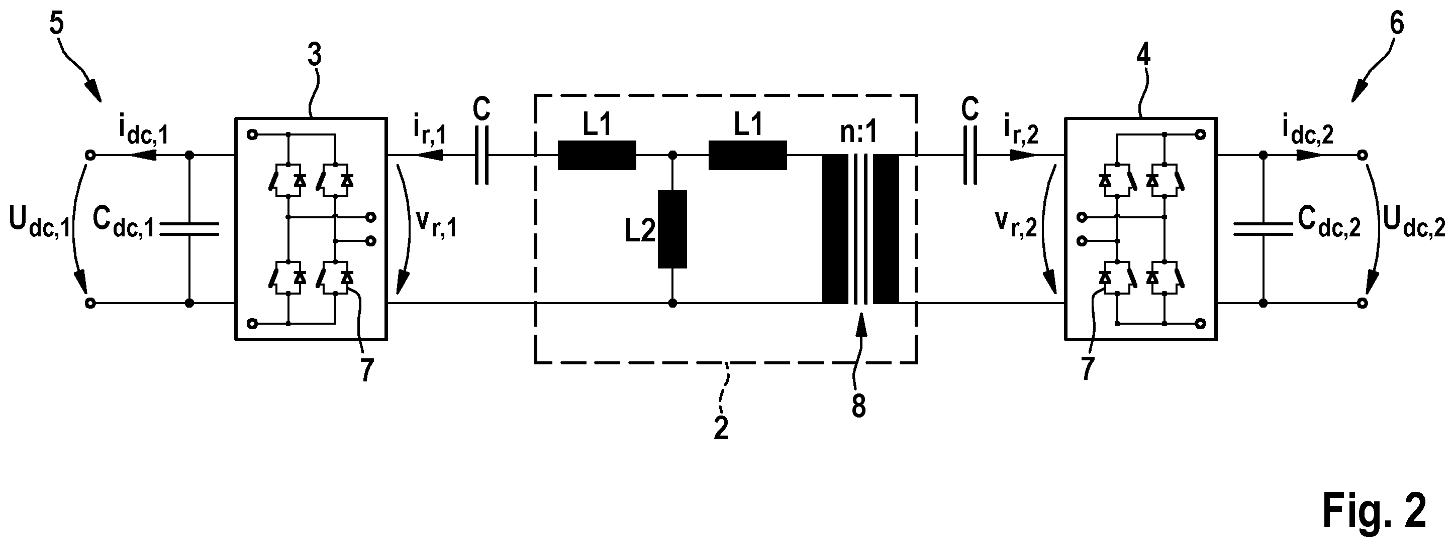 Patent US12445058 Figure 2 – DC/DC converter and a method for operating a DC/DC converter