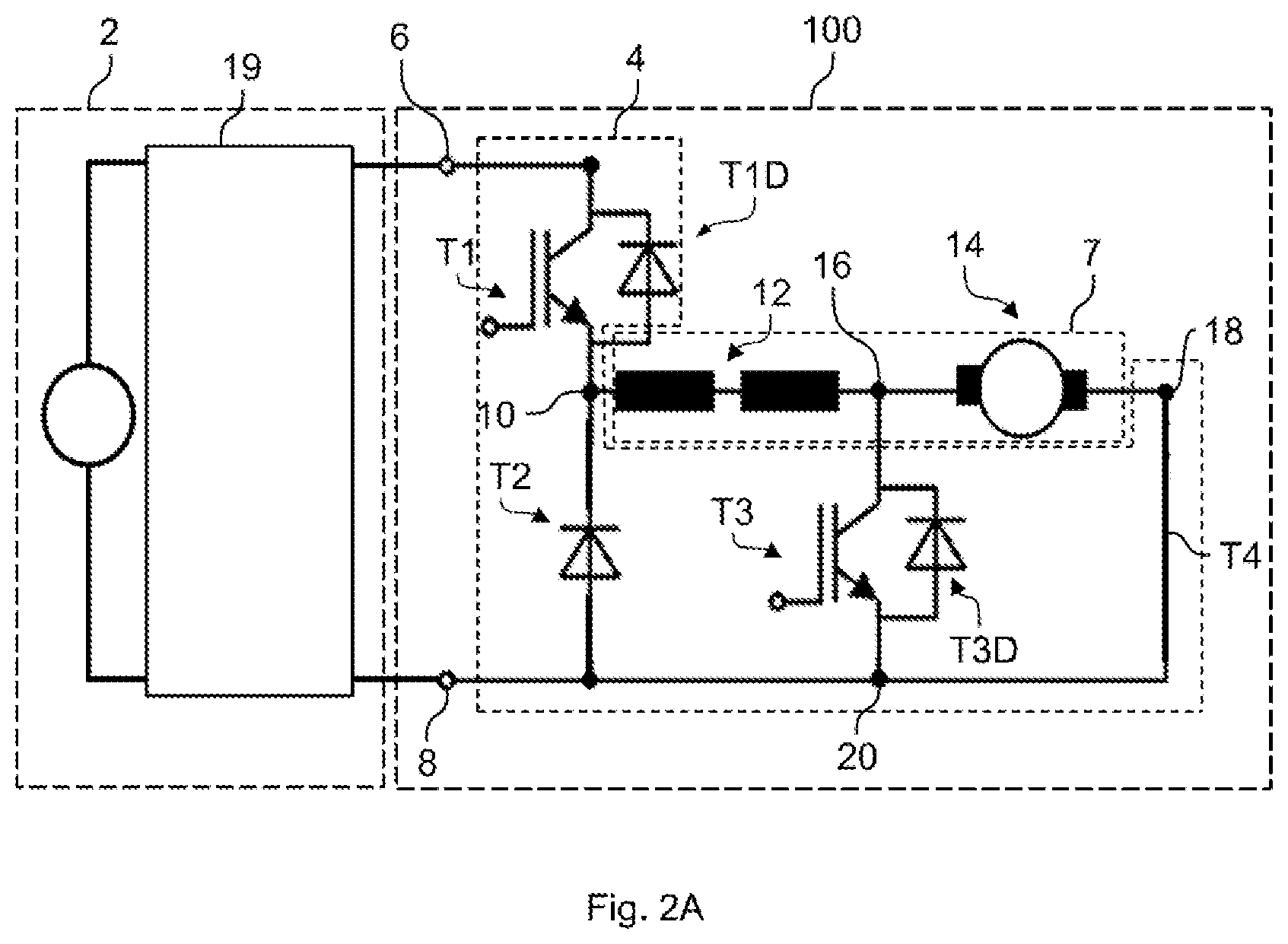 Patent US12445067 Figure 2 – Electric drive unit for an electric handheld power tool and electric handheld power tool having an electric drive unit