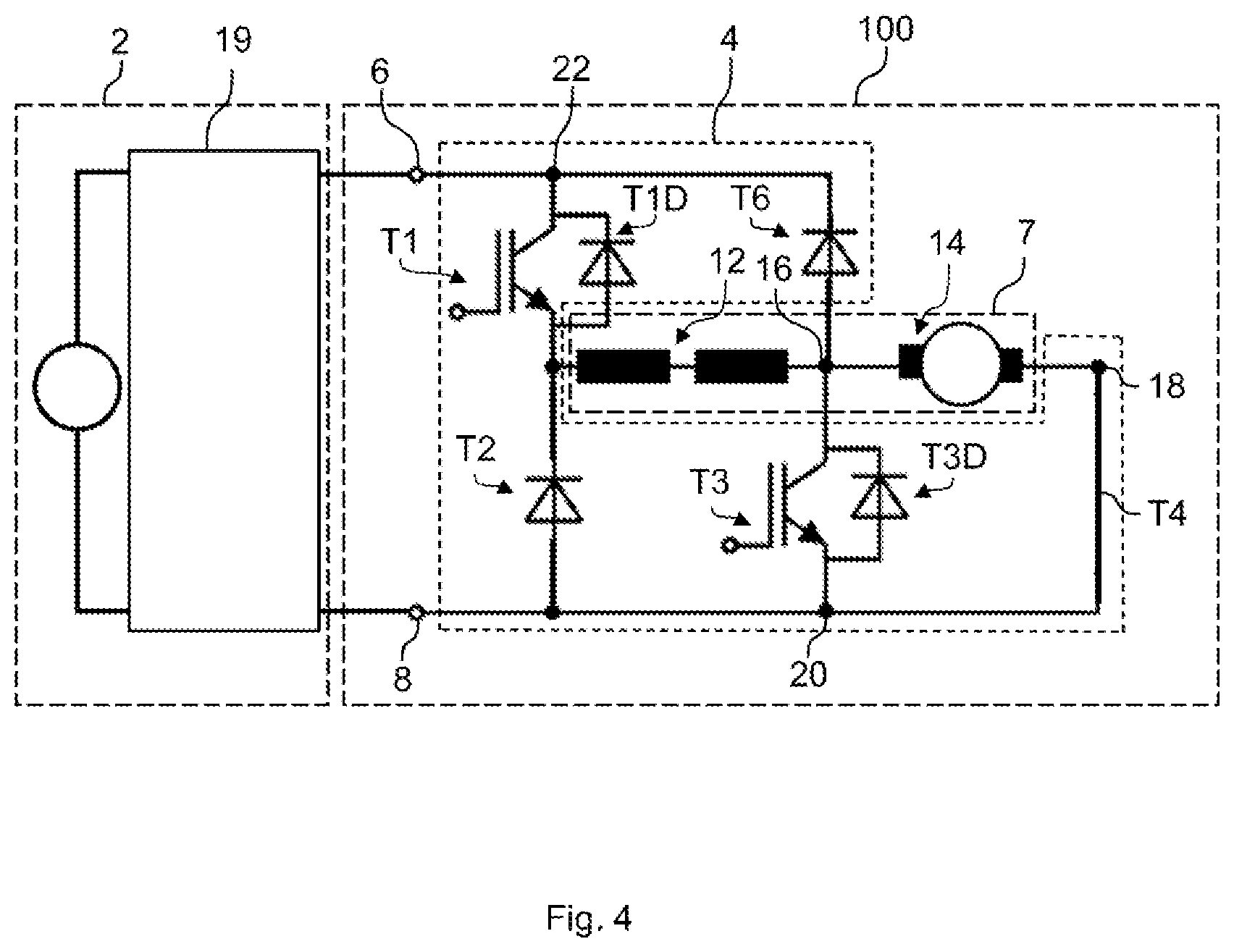 Patent US12445067 Figure 6 – Electric drive unit for an electric handheld power tool and electric handheld power tool having an electric drive unit