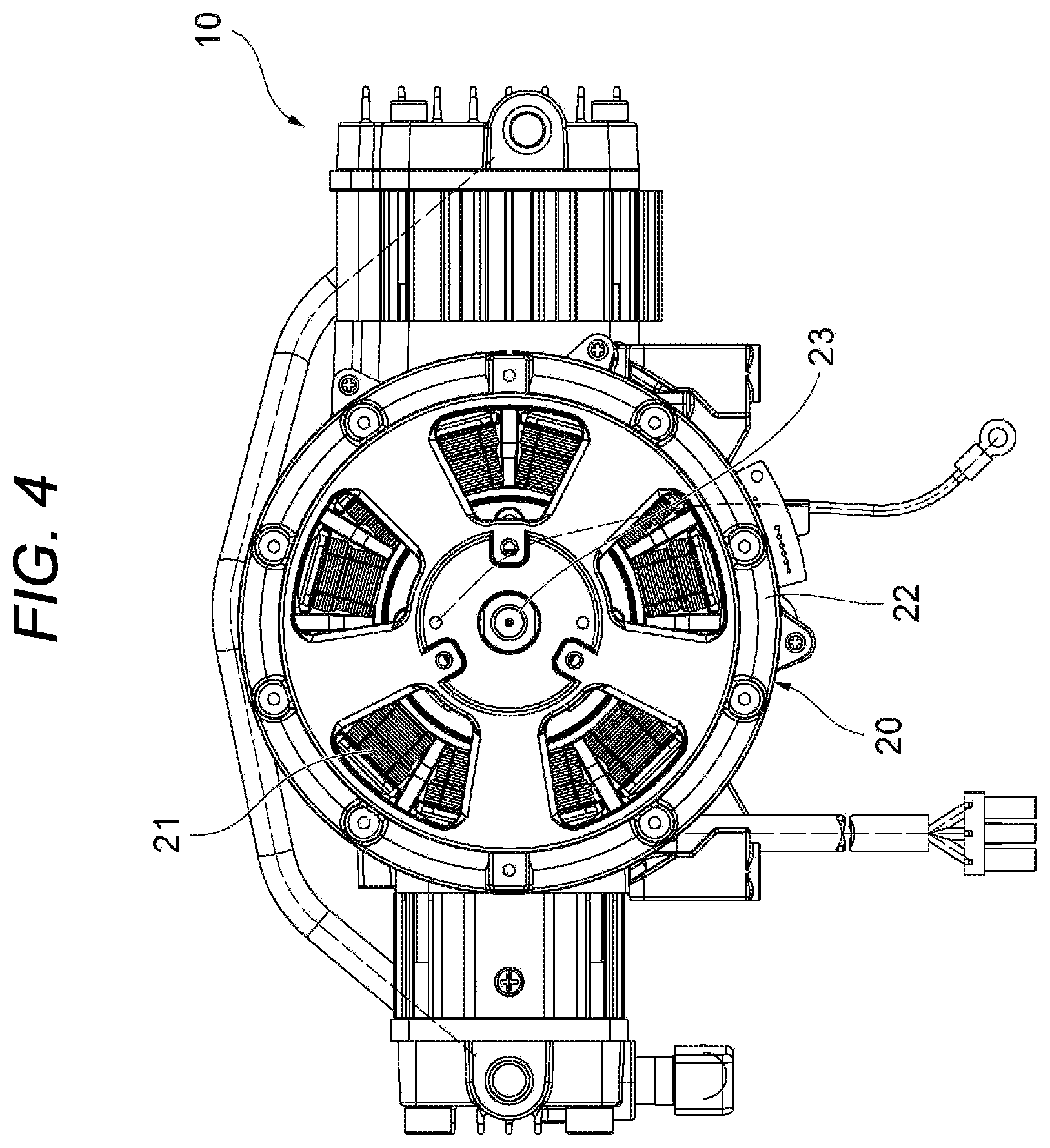 Patent US12445072 Figure 4 – Air compressor
