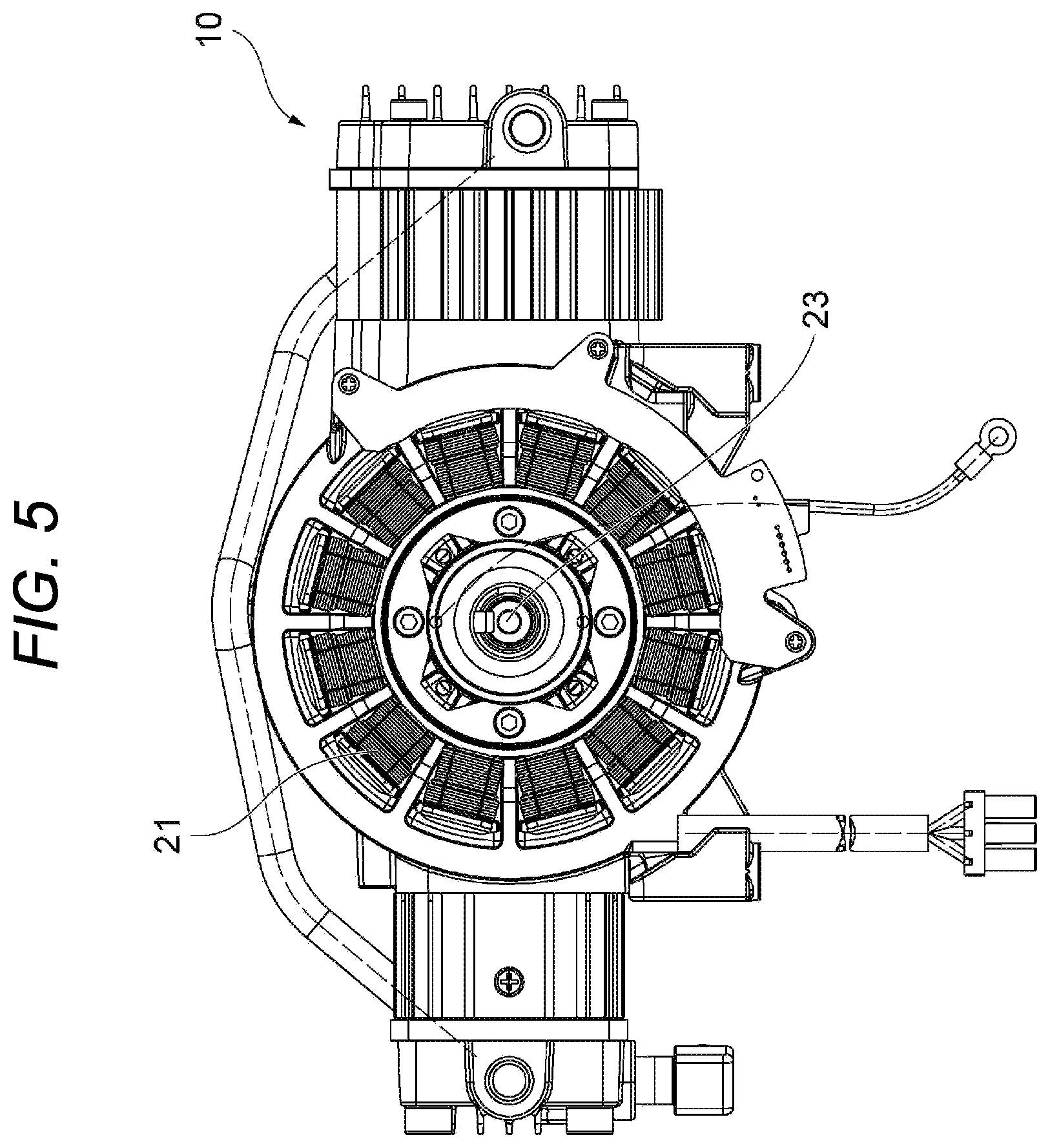 Patent US12445072 Figure 5 – Air compressor