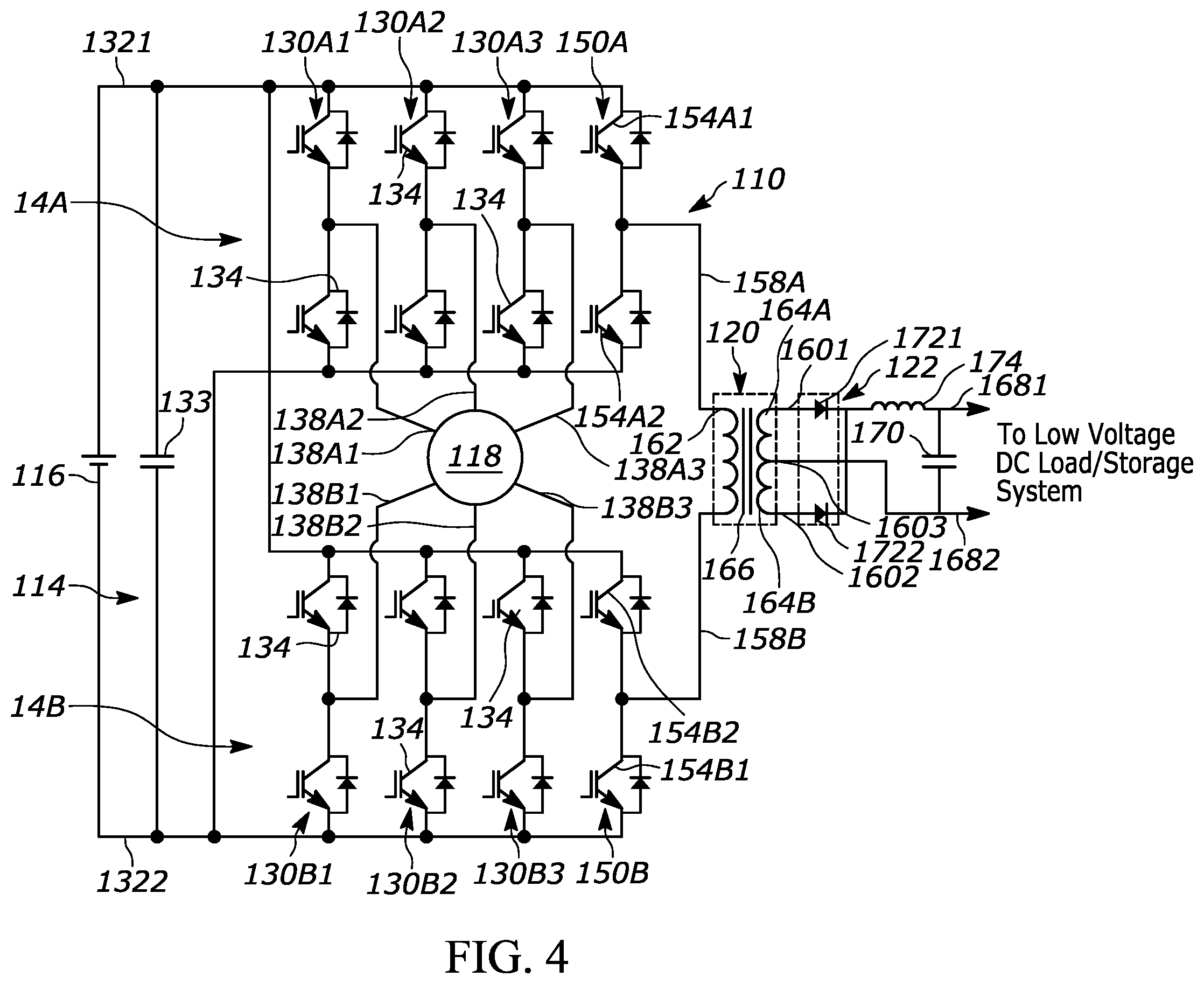 Patent US12445075 Figure 4 – Method and apparatus for an isolated DC/DC converter