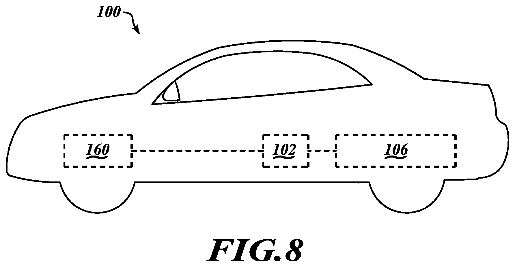 Patent US12445076 Figure 8 – Traction inverter DC-link active discharge method