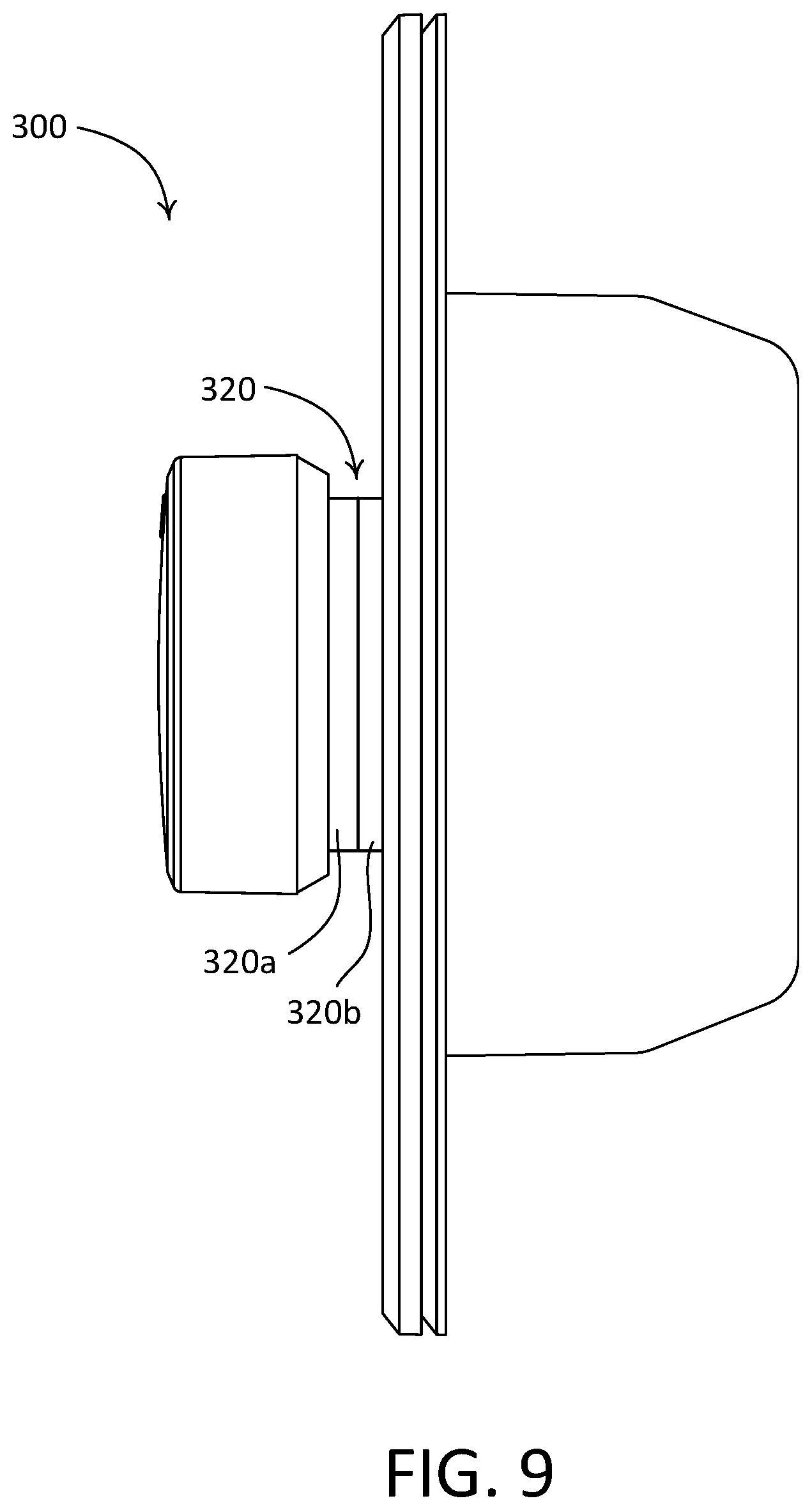 Patent US12445077 Figure 9 – Load control device having an illuminated rotary knob